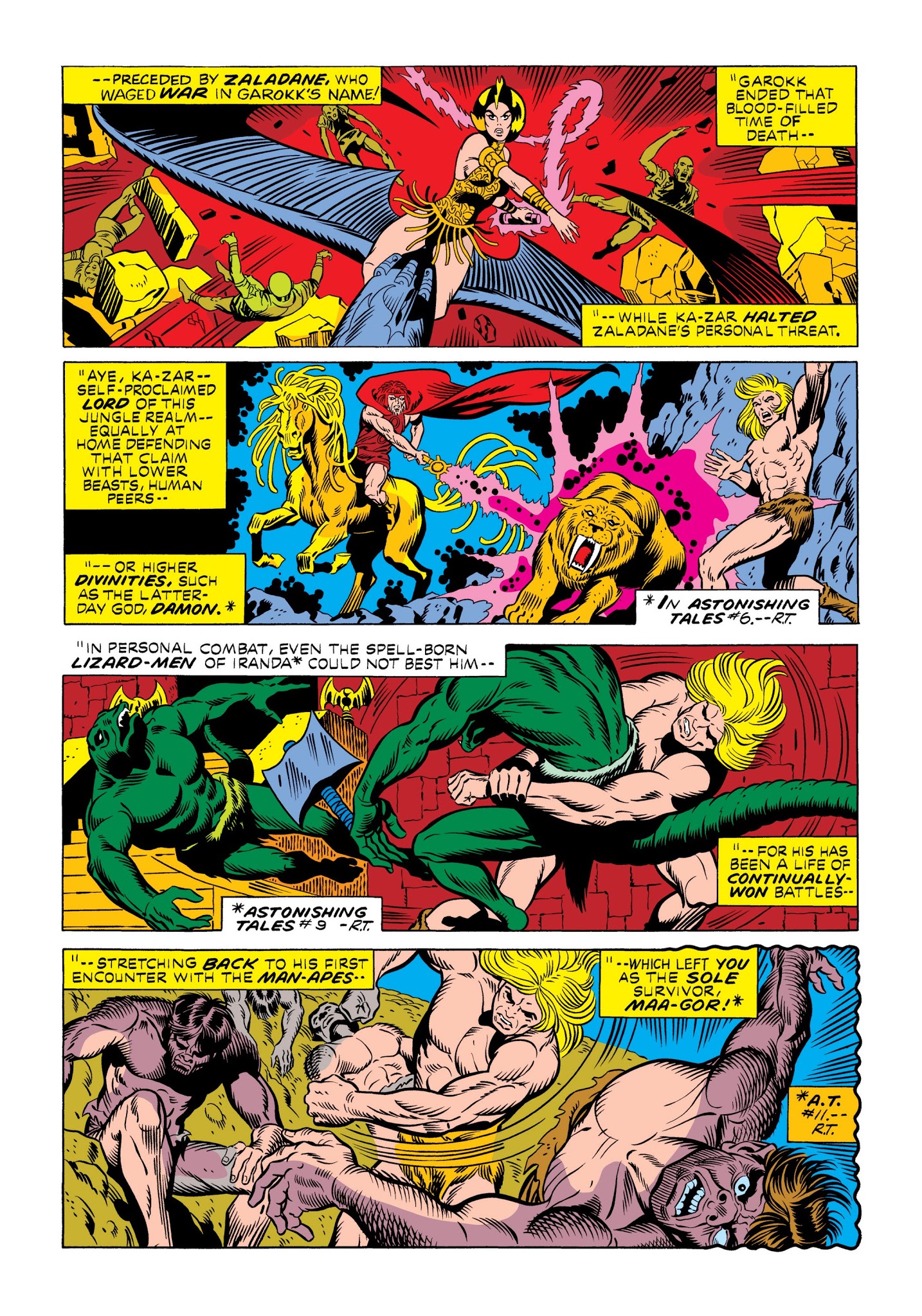 Read online Marvel Masterworks: Ka-Zar comic -  Issue # TPB 2 (Part 3) - 6