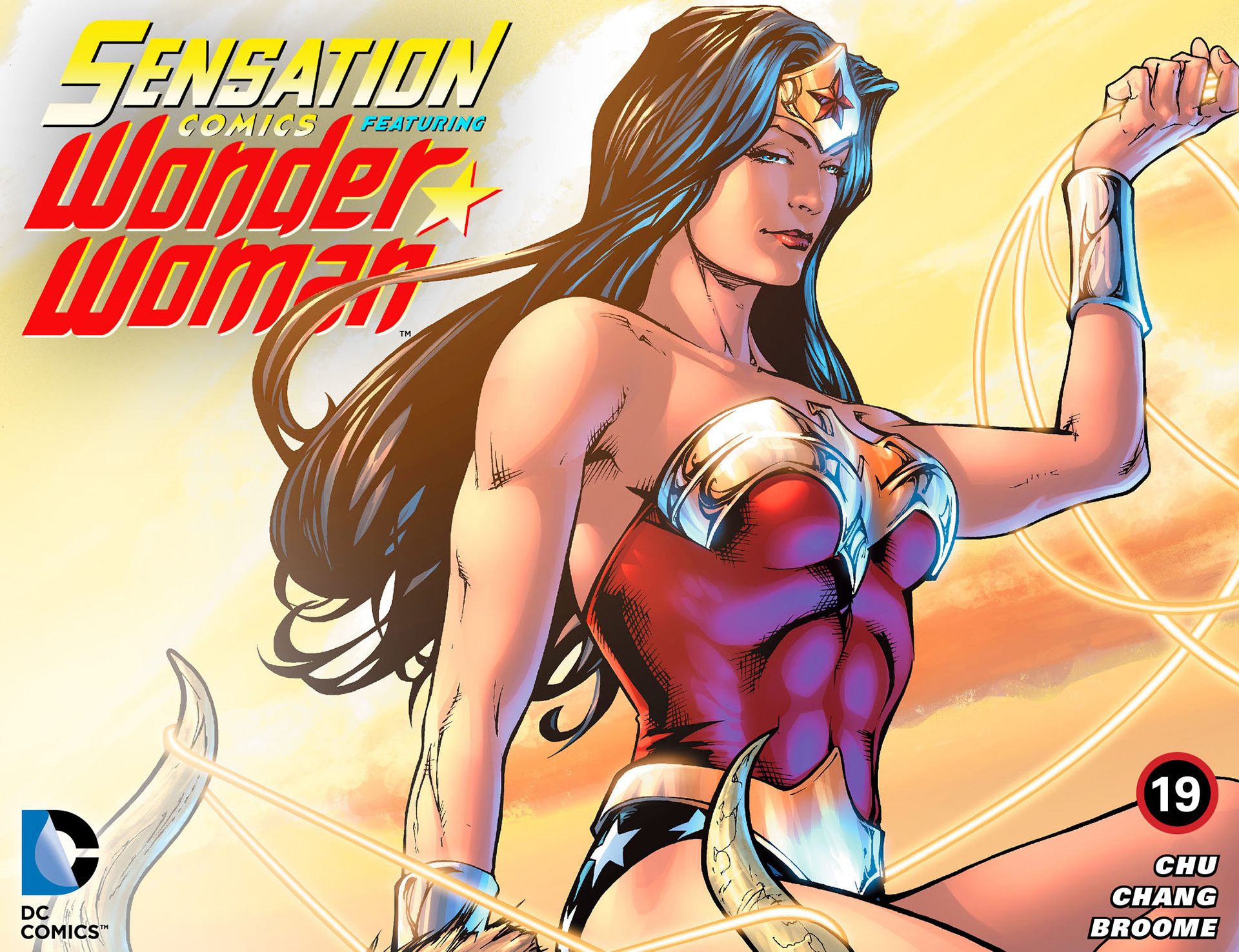 Read online Sensation Comics Featuring Wonder Woman comic -  Issue #19 - 1
