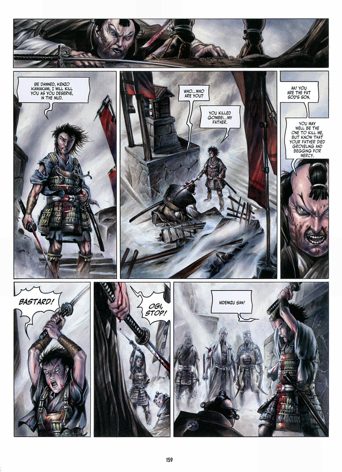 Read online Legend of the Scarlet Blades comic -  Issue # TPB - 160