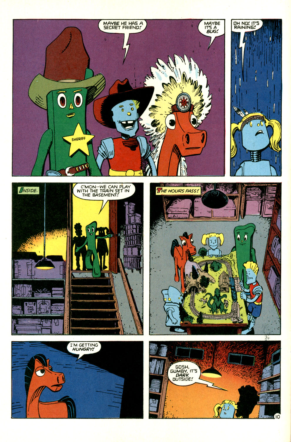 Read online Gumby's Summer Fun Special comic -  Issue # Full - 13