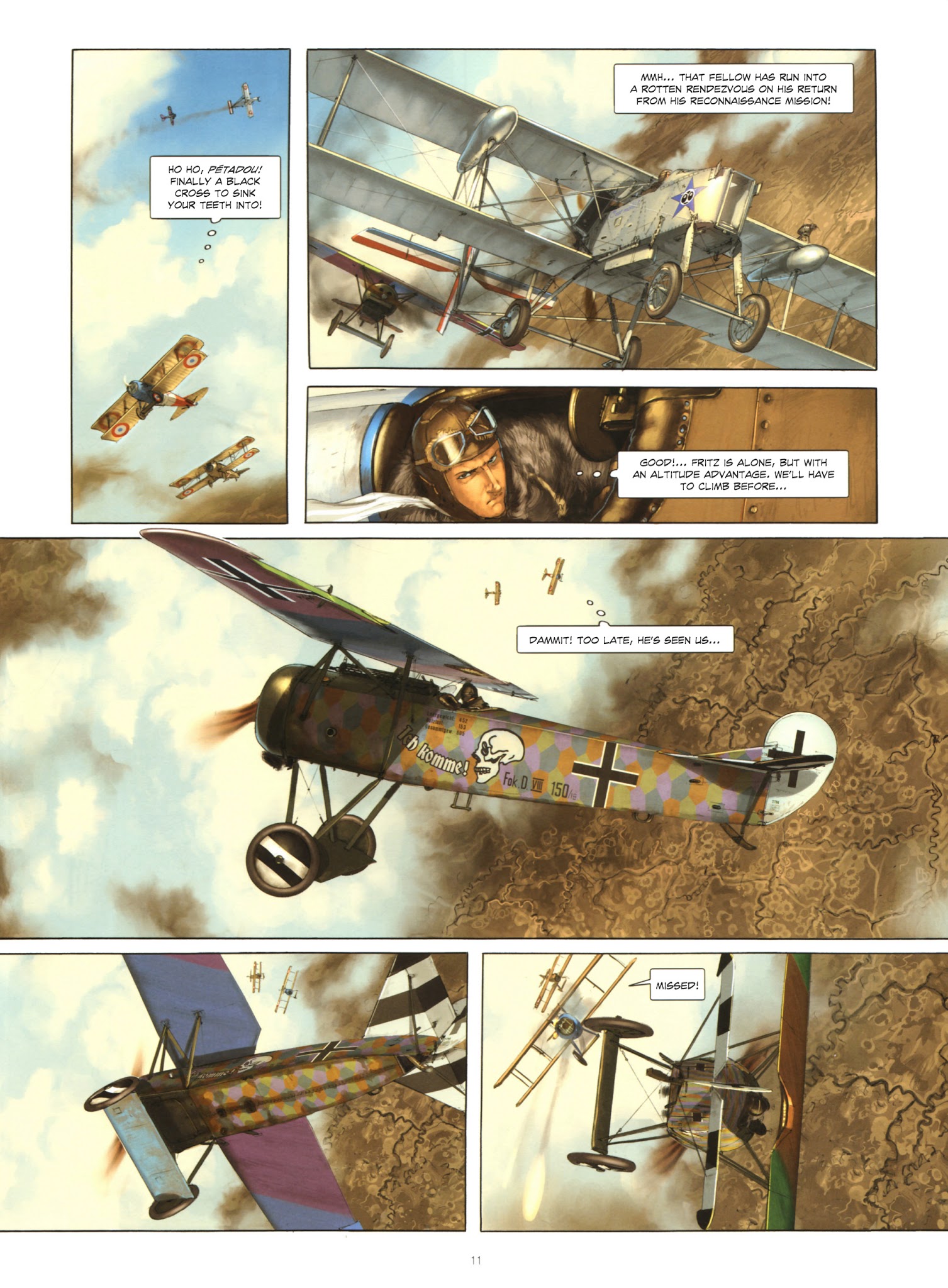 Read online Le Pilote à l'Edelweiss comic -  Issue #3 - 13