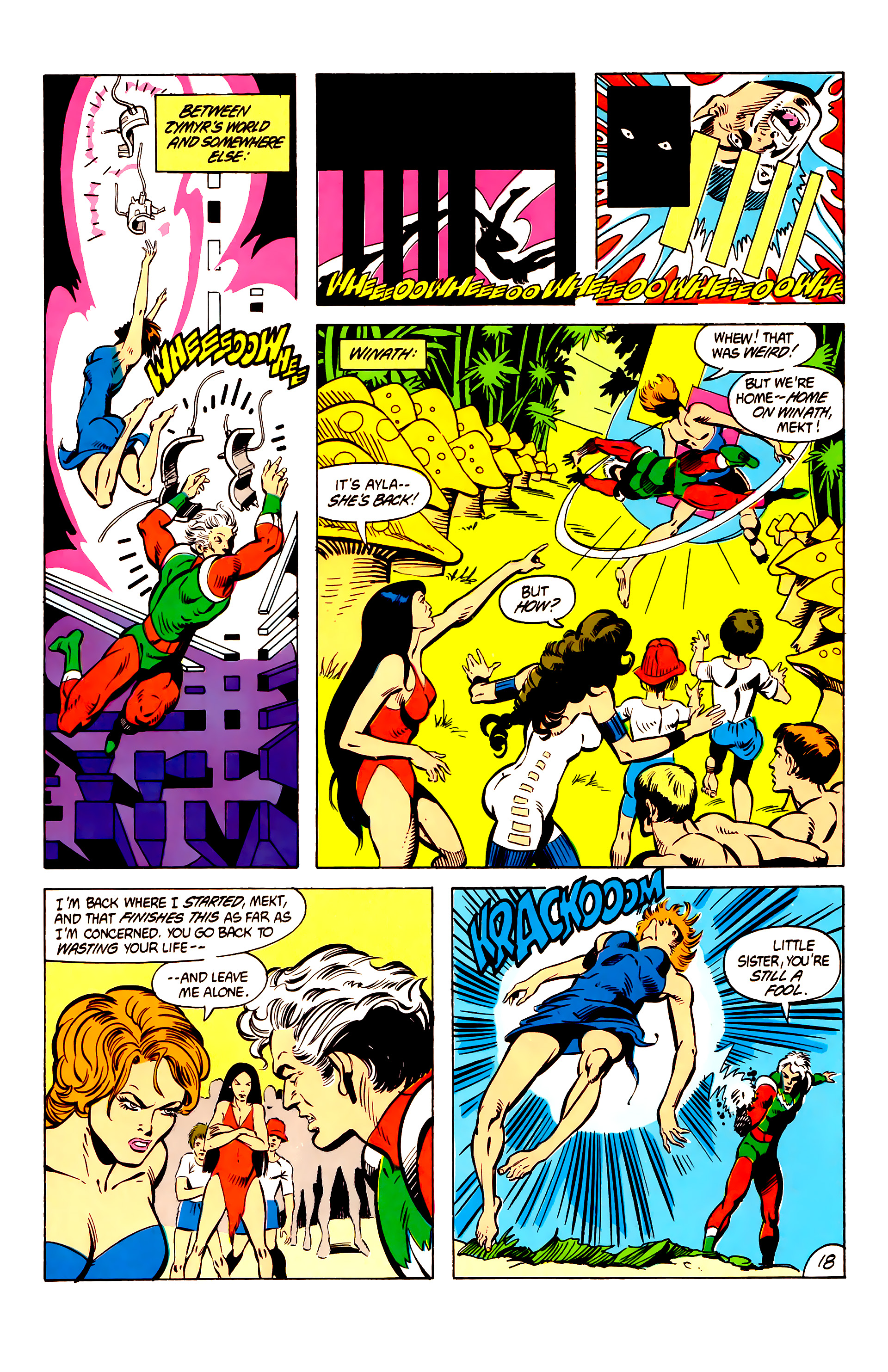 Read online Legion of Super-Heroes (1984) comic -  Issue #6 - 19