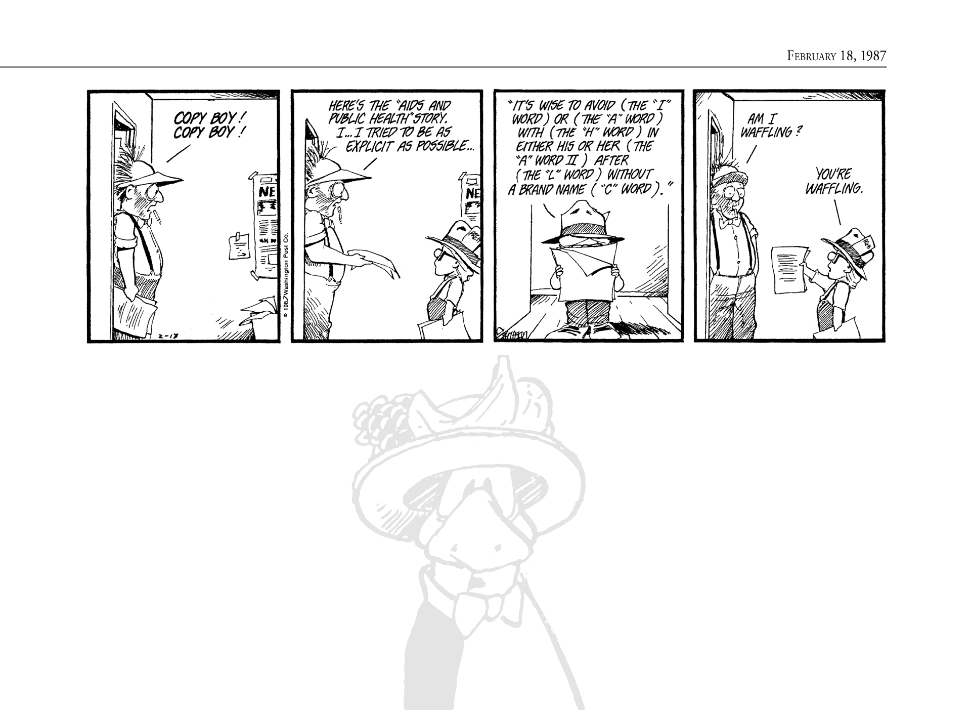 Read online The Bloom County Digital Library comic -  Issue # TPB 7 (Part 1) - 55
