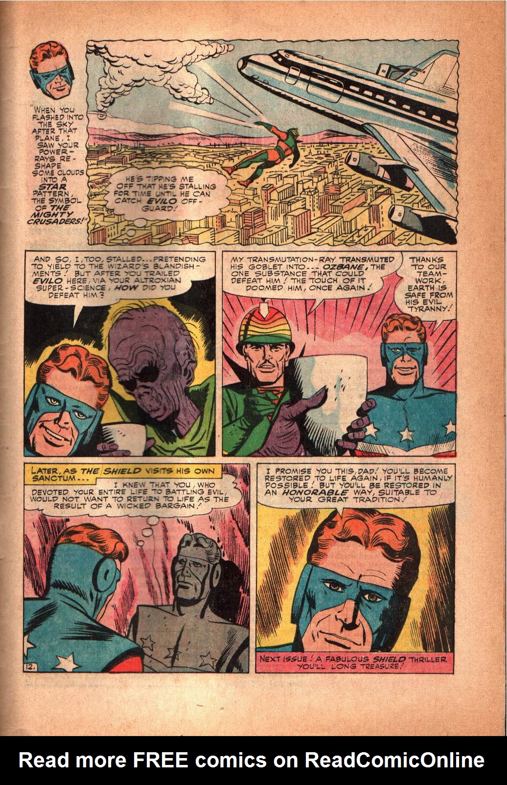 Read online Fly Man comic -  Issue #34 - 29