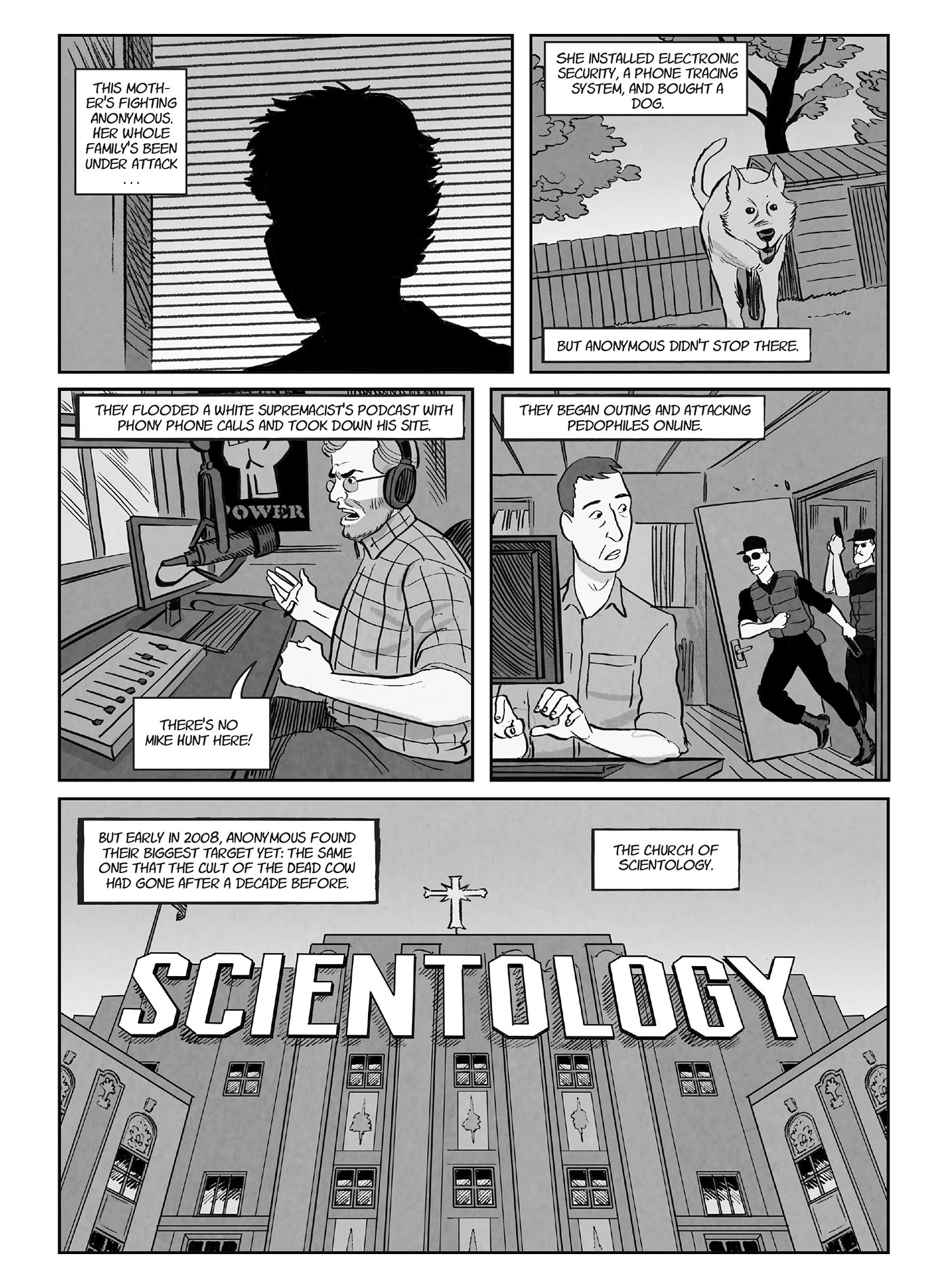 Read online A for Anonymous: How a Mysterious Hacker Collective Transformed the World comic -  Issue # TPB - 30