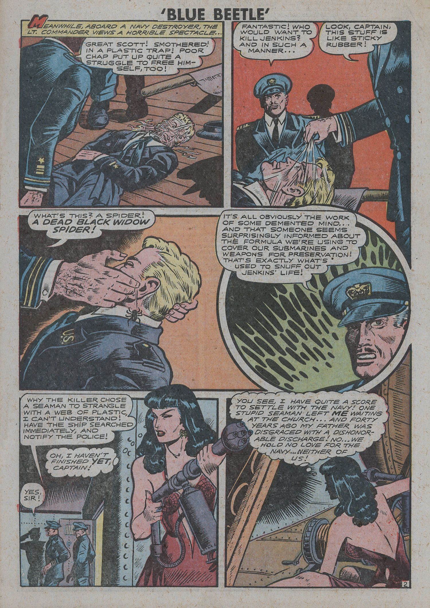 Read online The Blue Beetle comic -  Issue #57 - 2