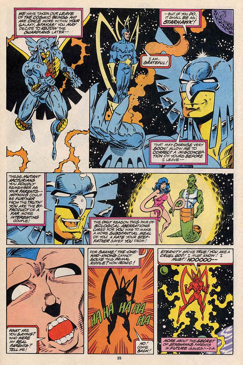 Read online Guardians of the Galaxy (1990) comic -  Issue #50 - 28