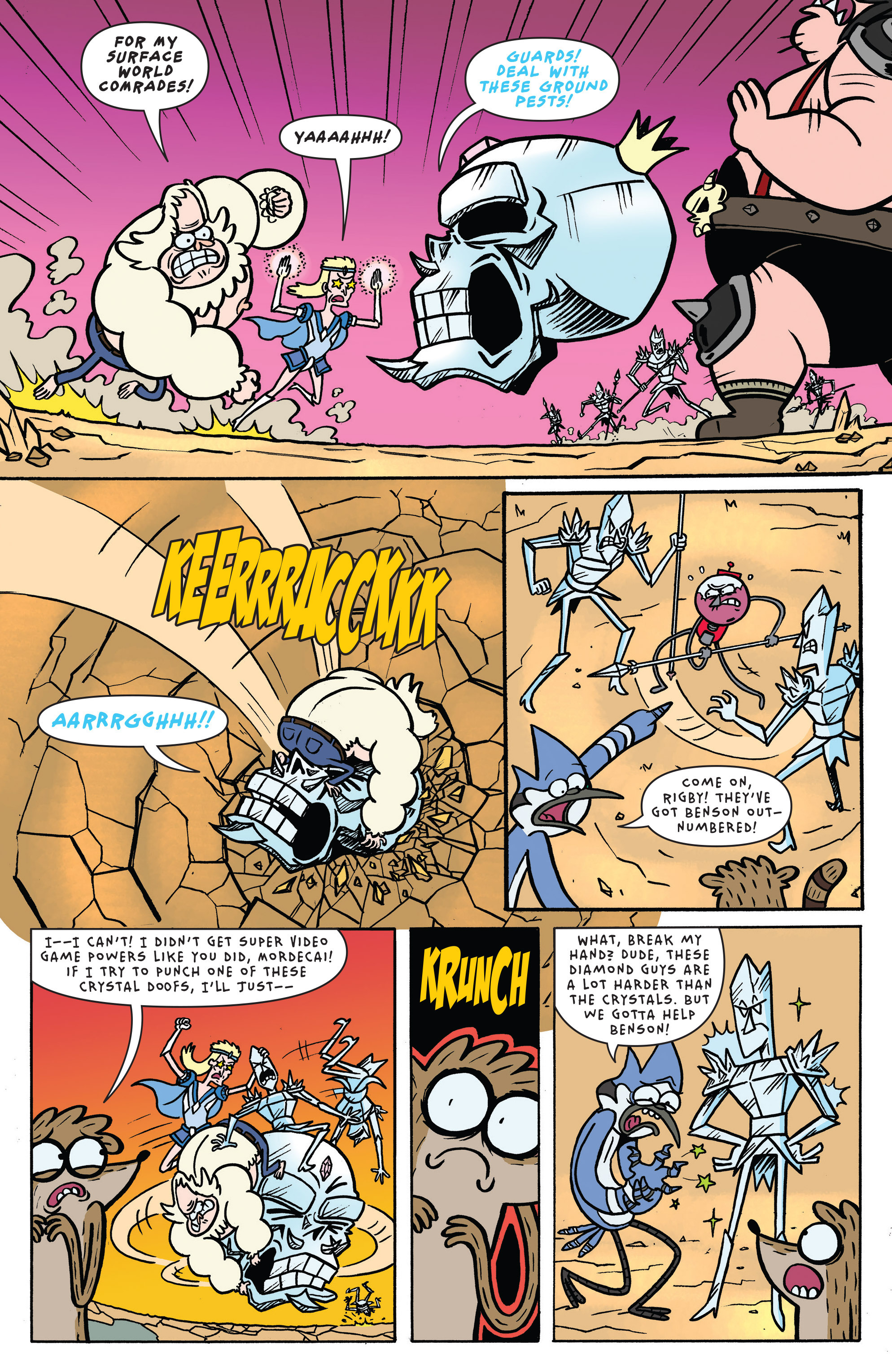Read online Regular Show comic -  Issue #32 - 6