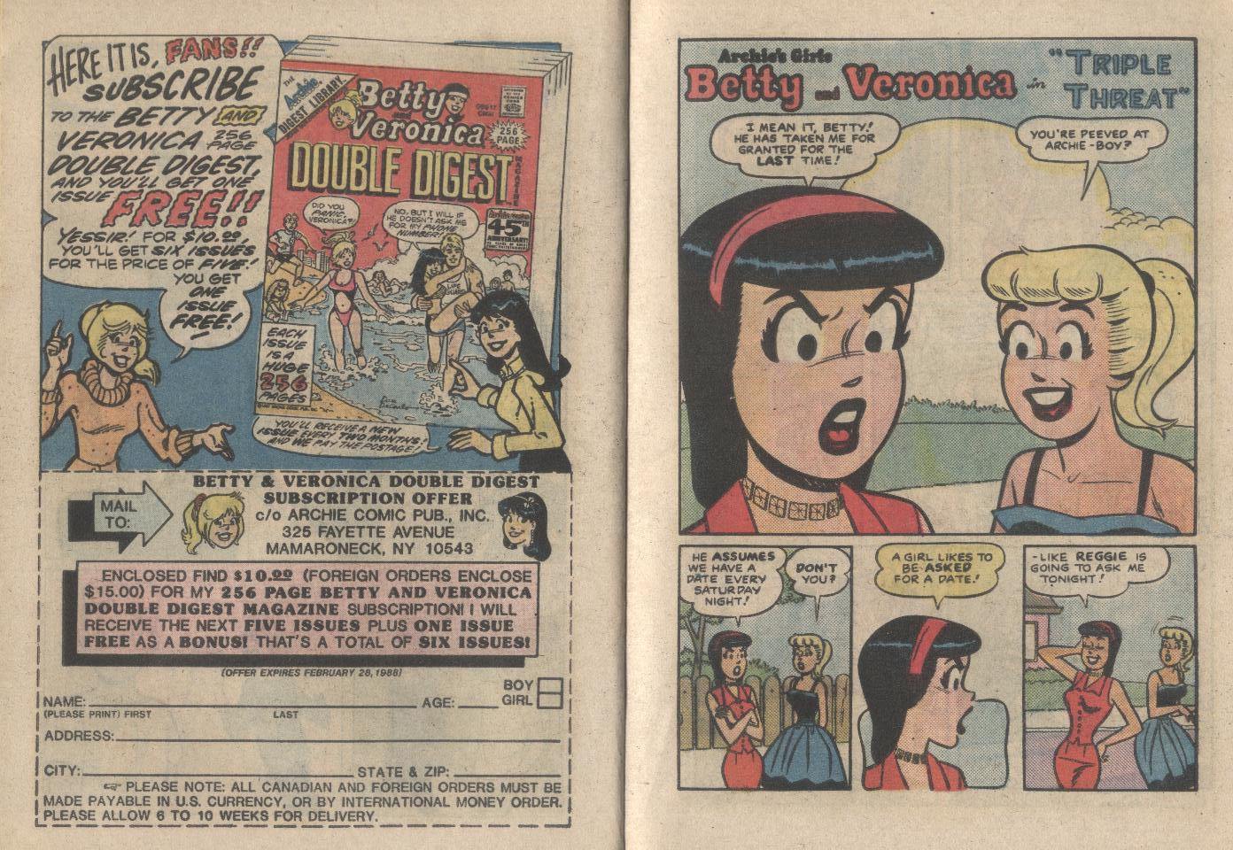 Read online Archie...Archie Andrews, Where Are You? Digest Magazine comic -  Issue #52 - 7