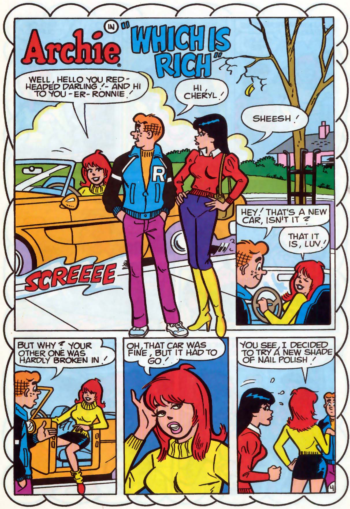 Read online Cheryl Blossom Special comic -  Issue #1 - 6