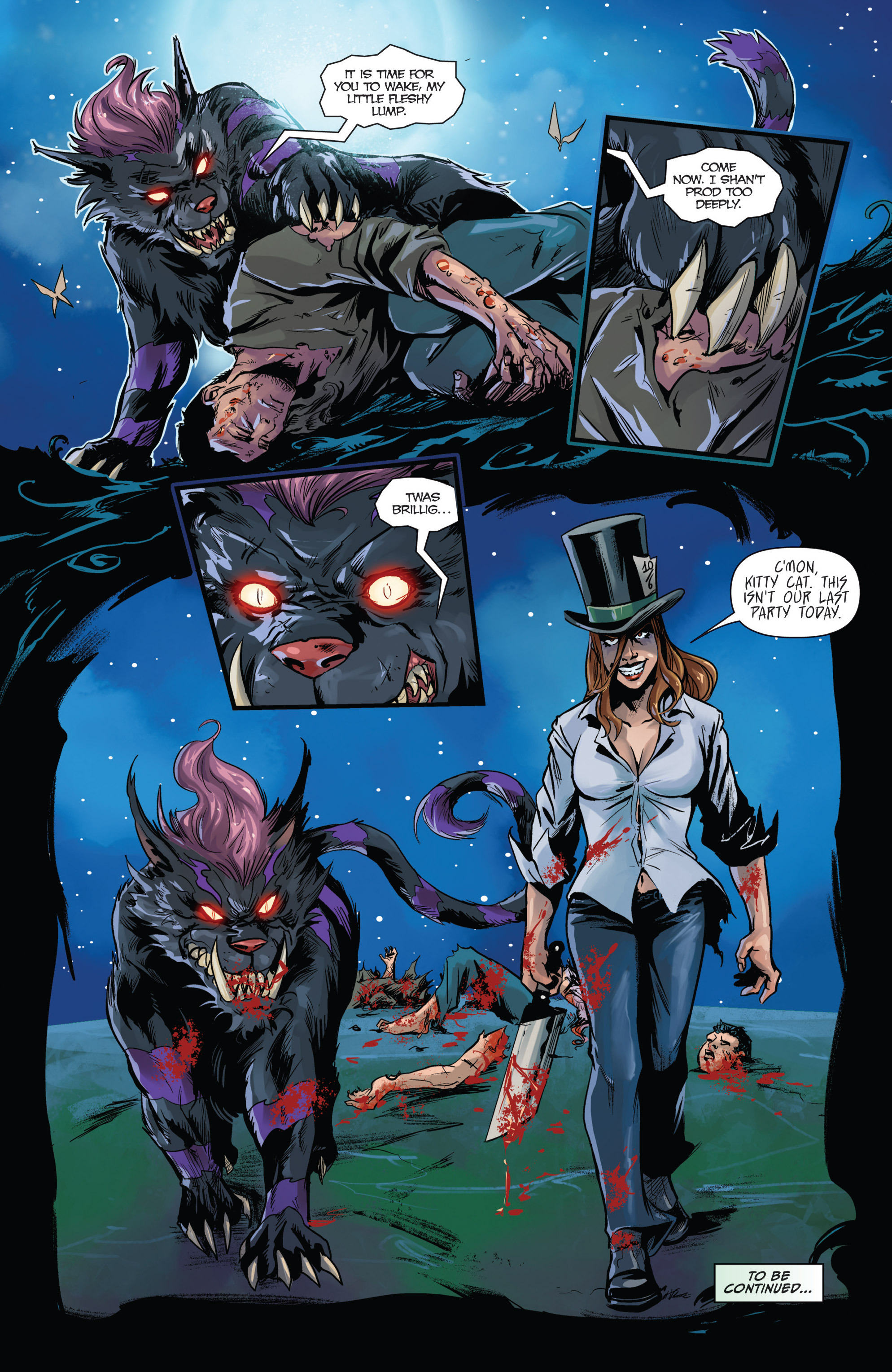 Read online Grimm Fairy Tales presents Wonderland comic -  Issue #35 - 22