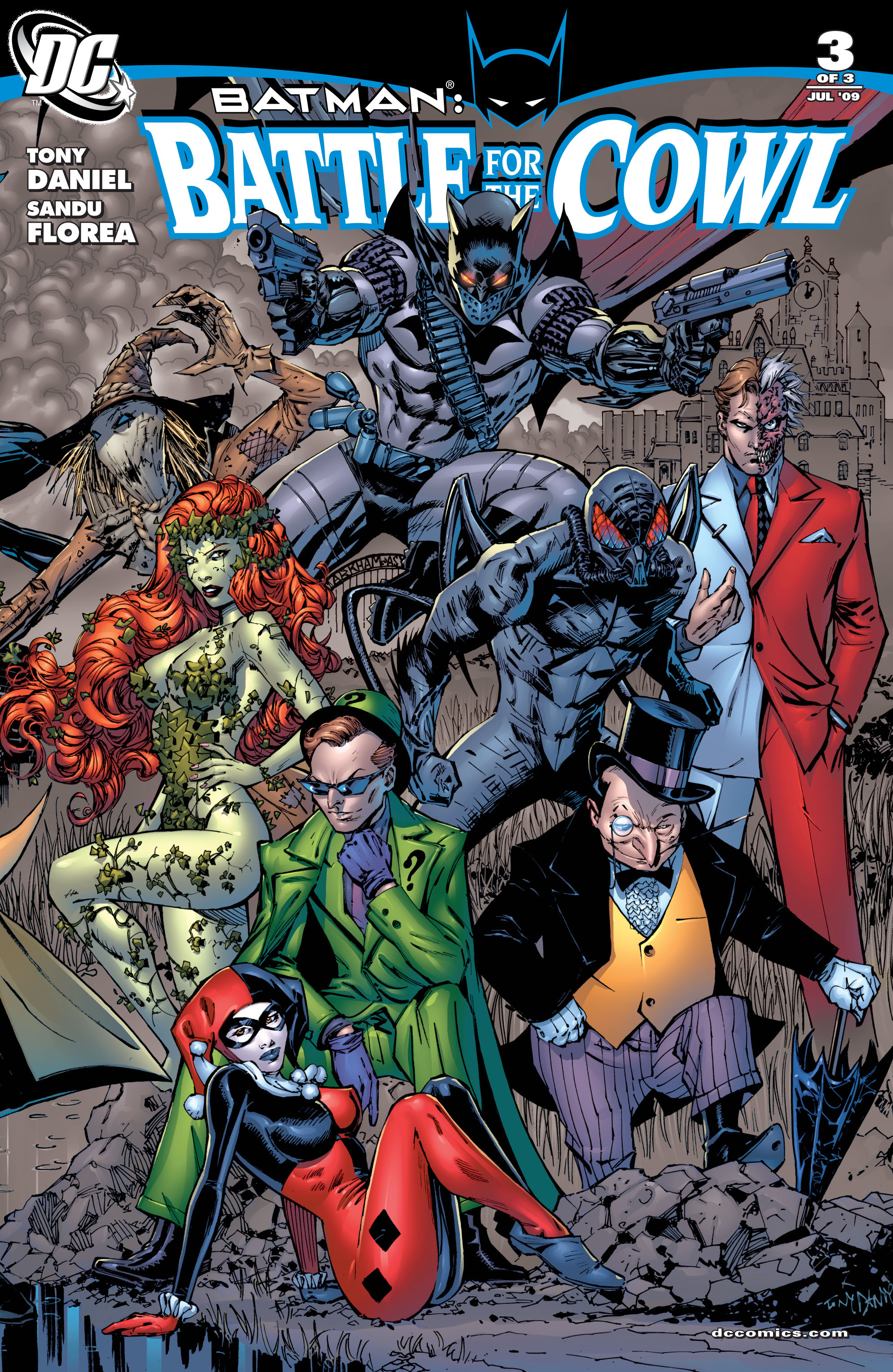 Read online Batman: Battle for the Cowl comic -  Issue #3 - 1