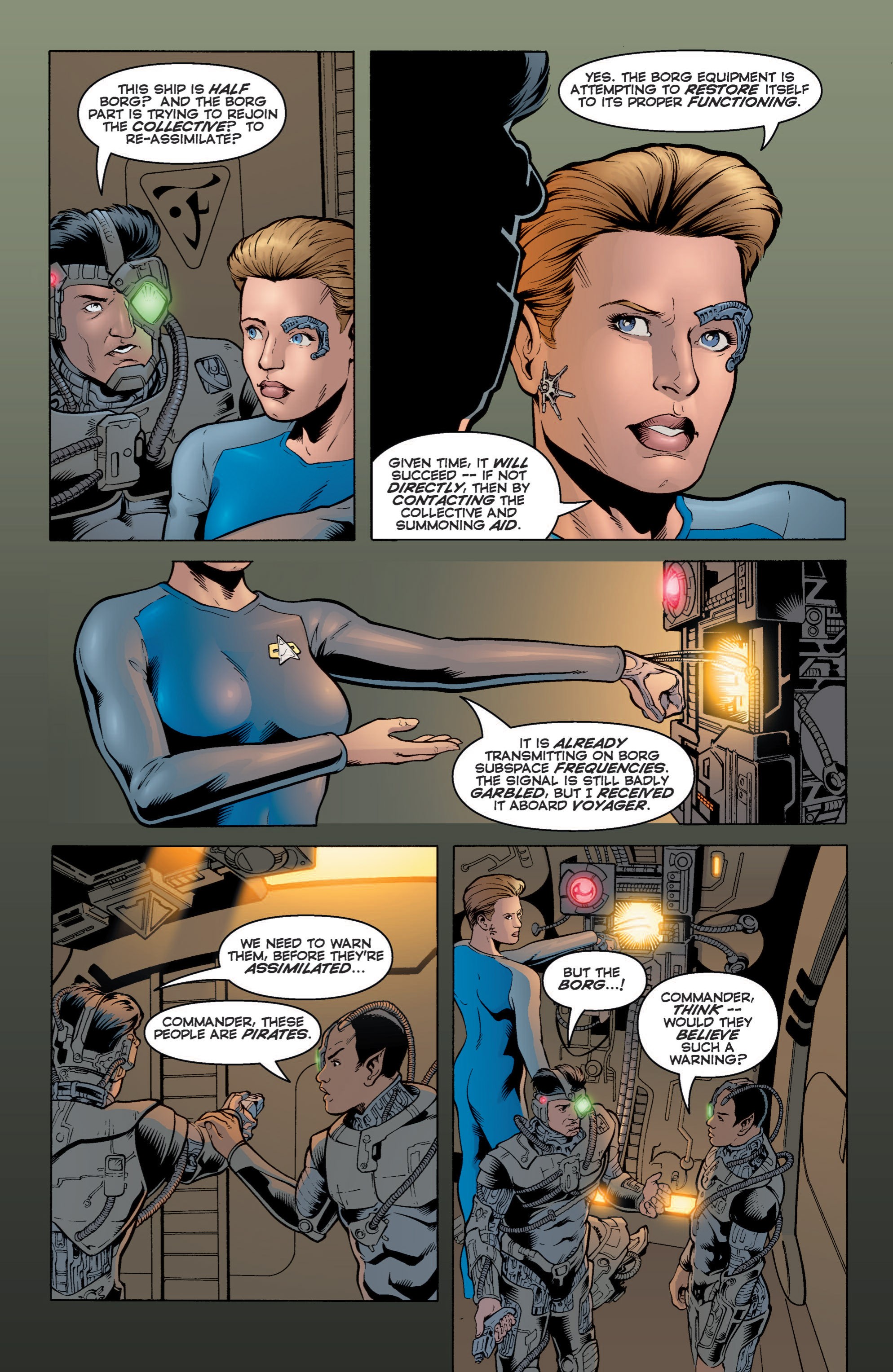 Read online Star Trek: Voyager--Encounters with the Unknown comic -  Issue # TPB - 28