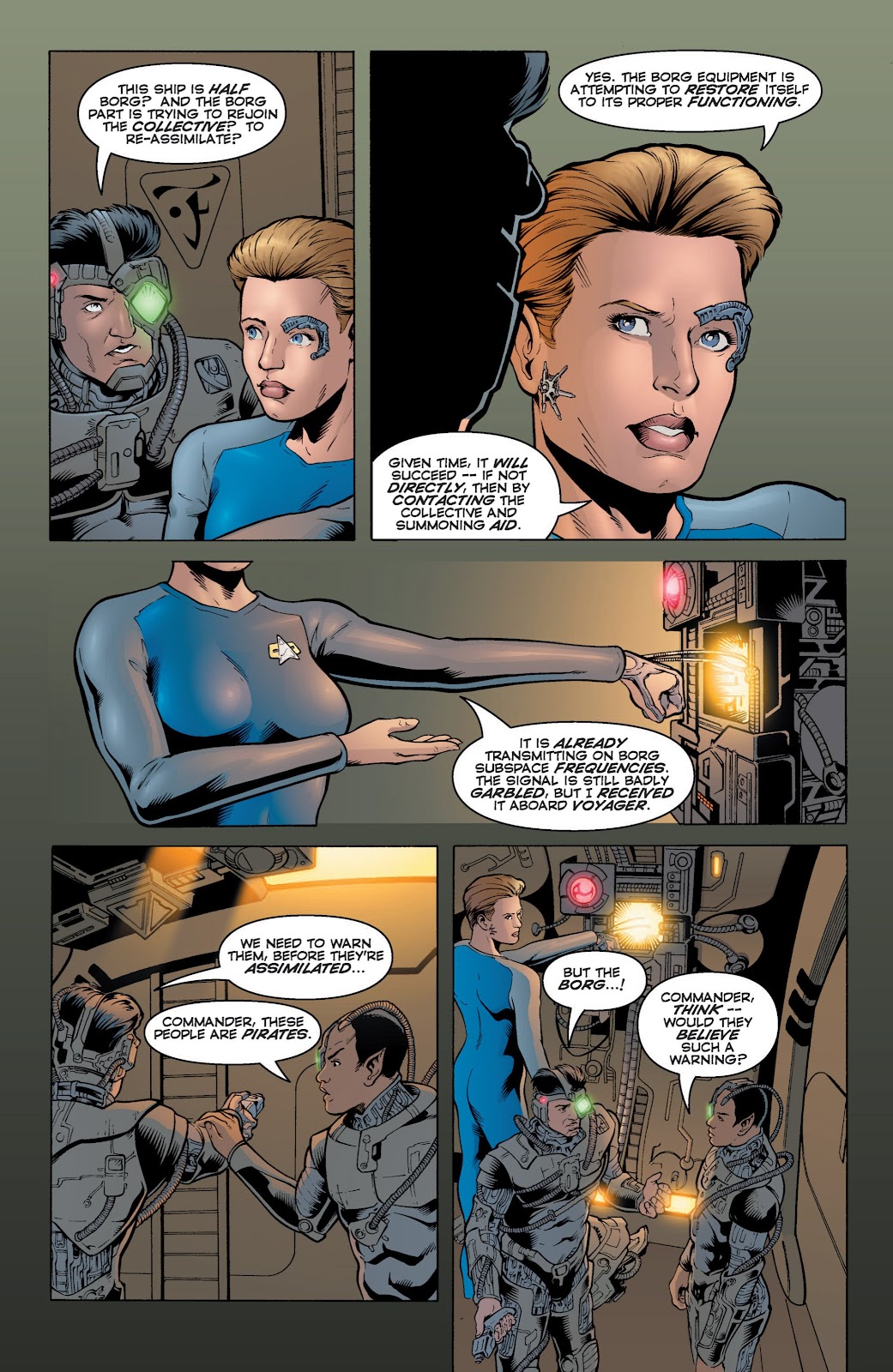 Star Trek: Voyager--Encounters with the Unknown issue TPB - Page 28