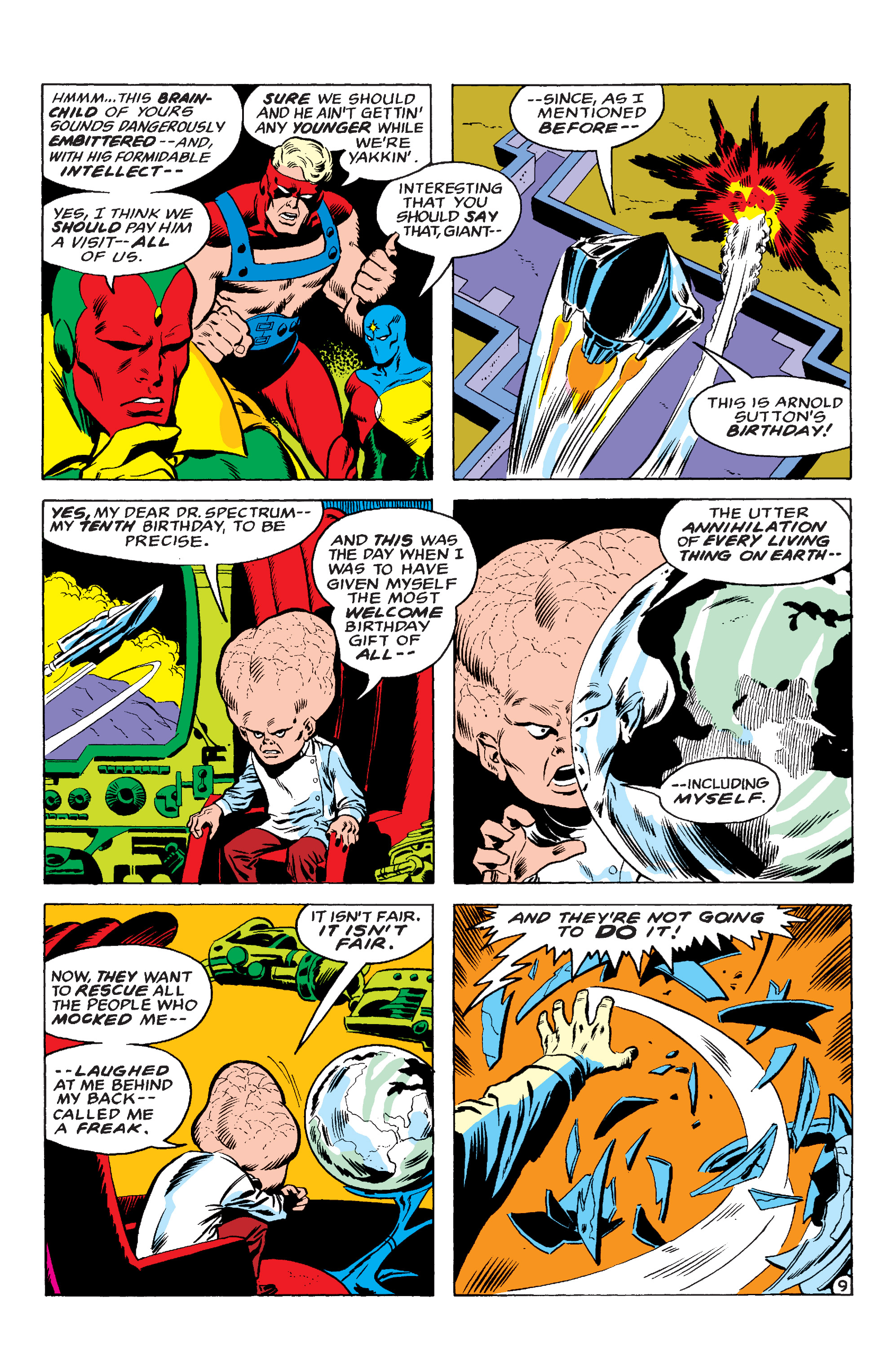Read online Marvel Masterworks: The Avengers comic -  Issue # TPB 9 (Part 2) - 35