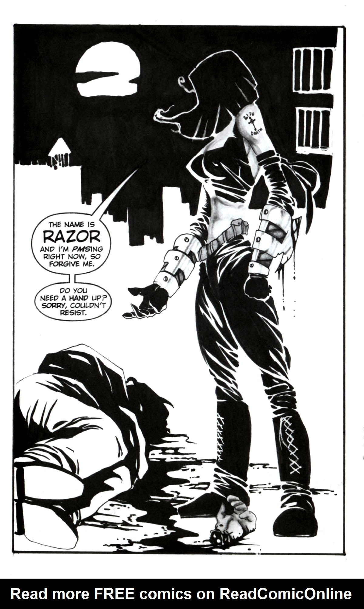 Read online Razor: Uncut comic -  Issue #45 - 14