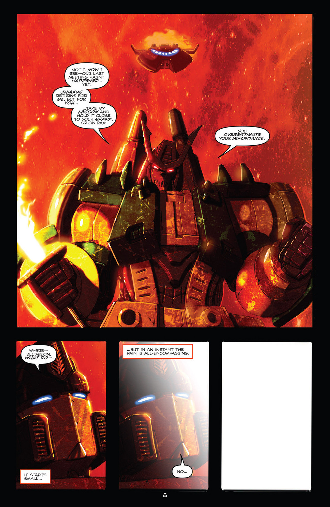 Read online Transformers: Robots In Disguise (2012) comic -  Issue #10 - 11