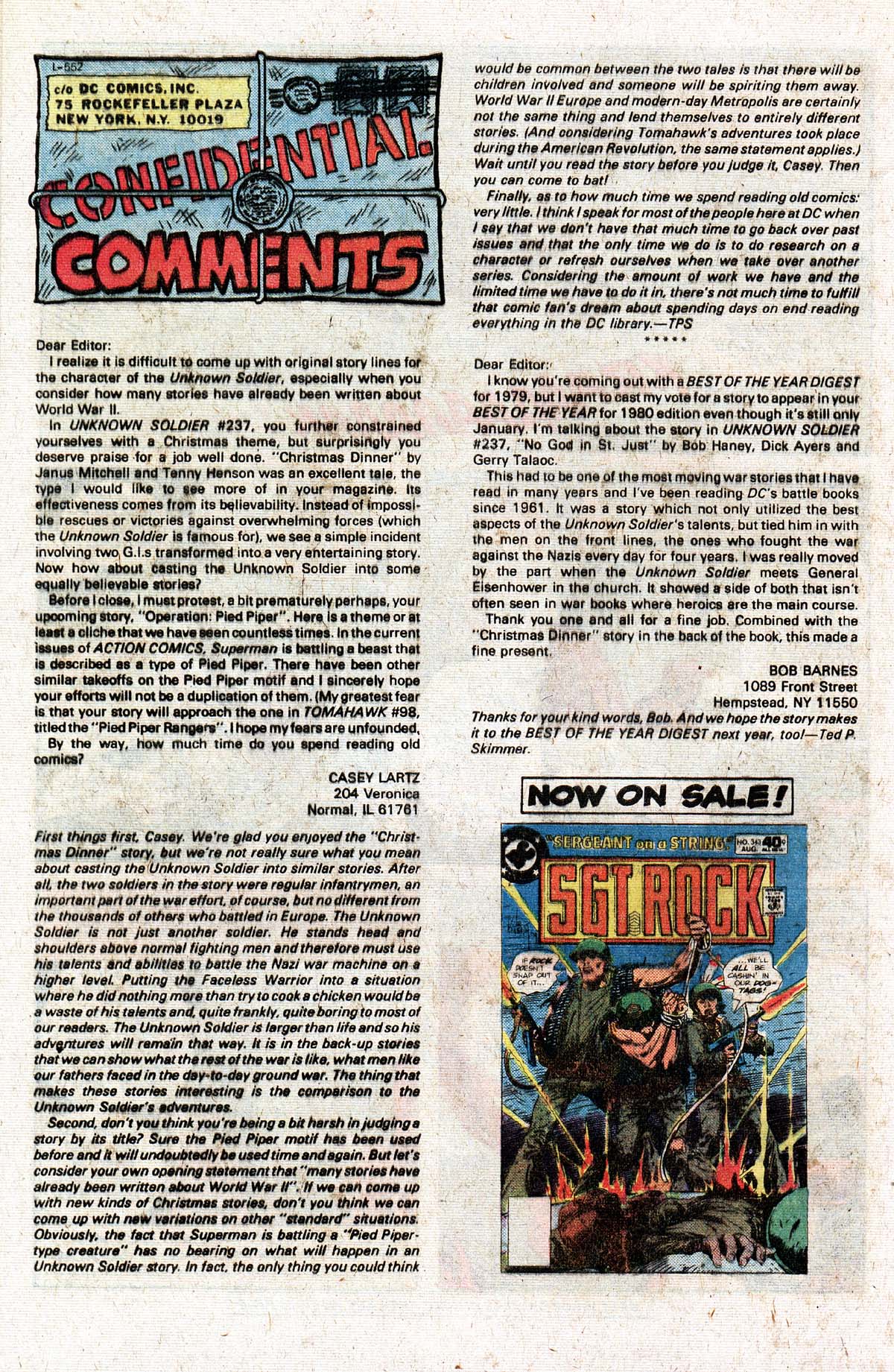 Read online Unknown Soldier (1977) comic -  Issue #242 - 31