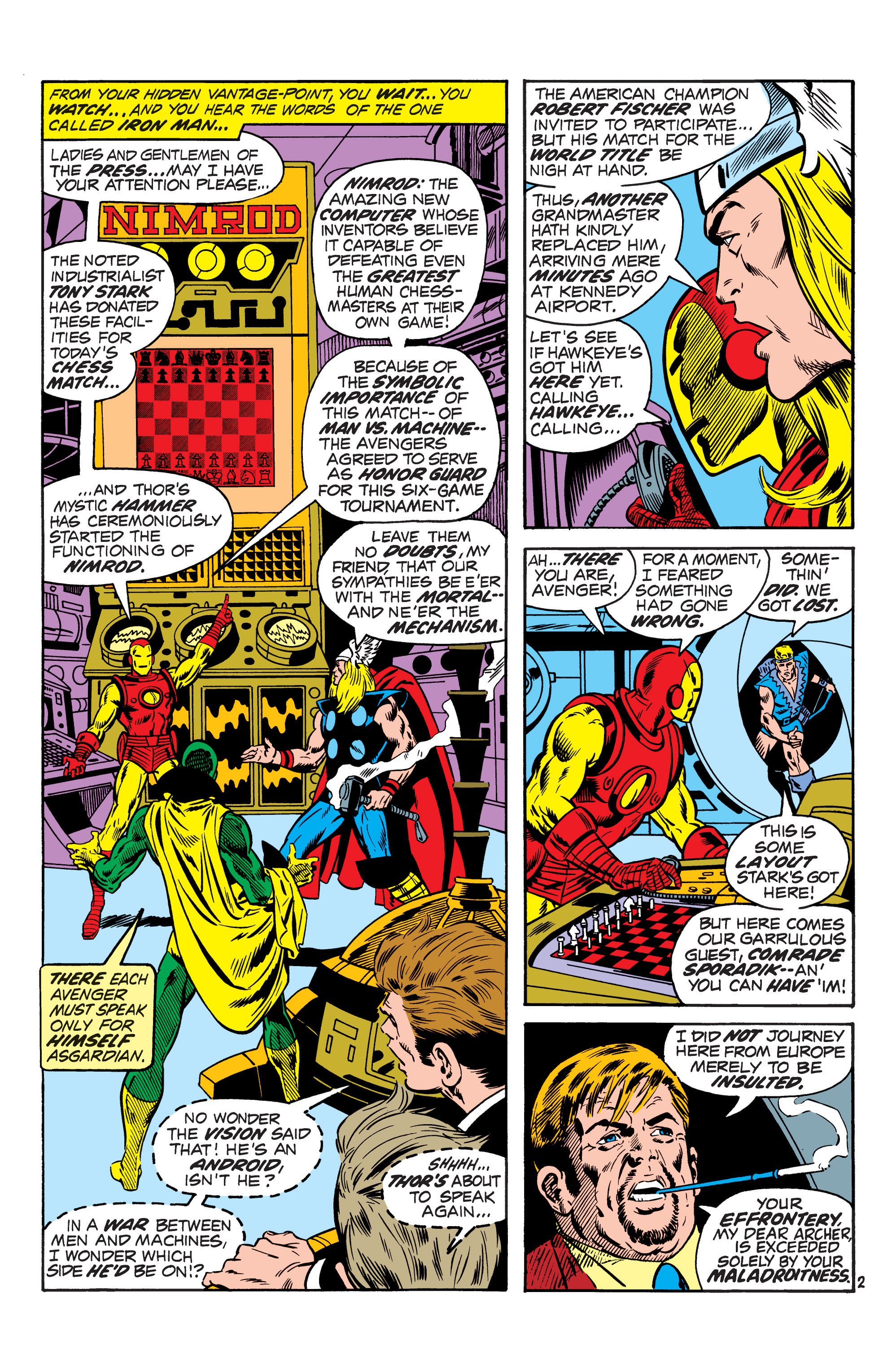 Read online Marvel Masterworks: The Avengers comic -  Issue # TPB 11 (Part 1) - 11