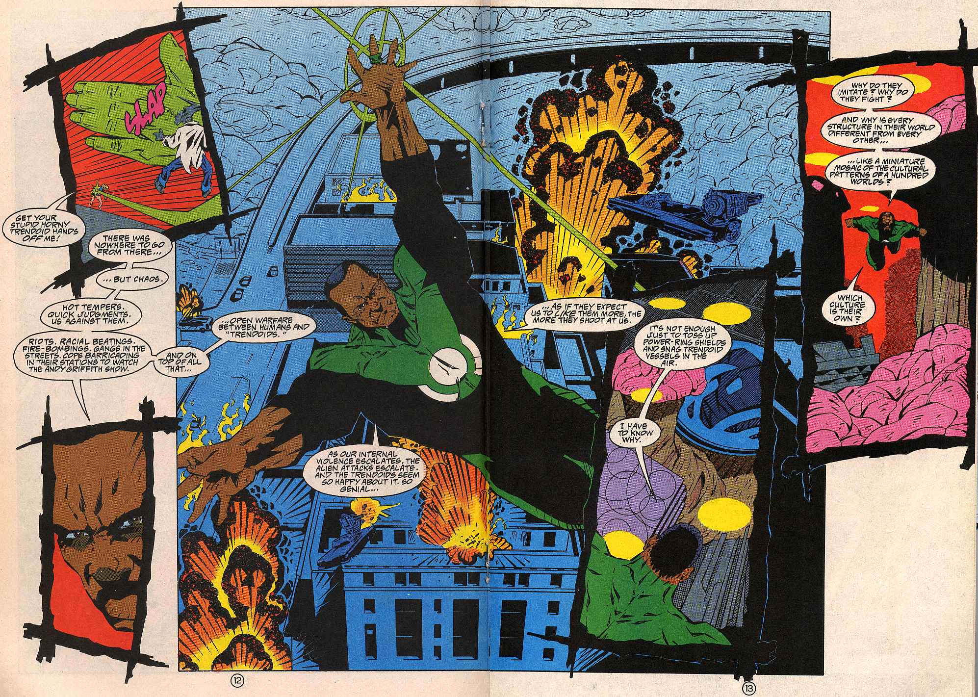 Read online Green Lantern: Mosaic comic -  Issue #8 - 23