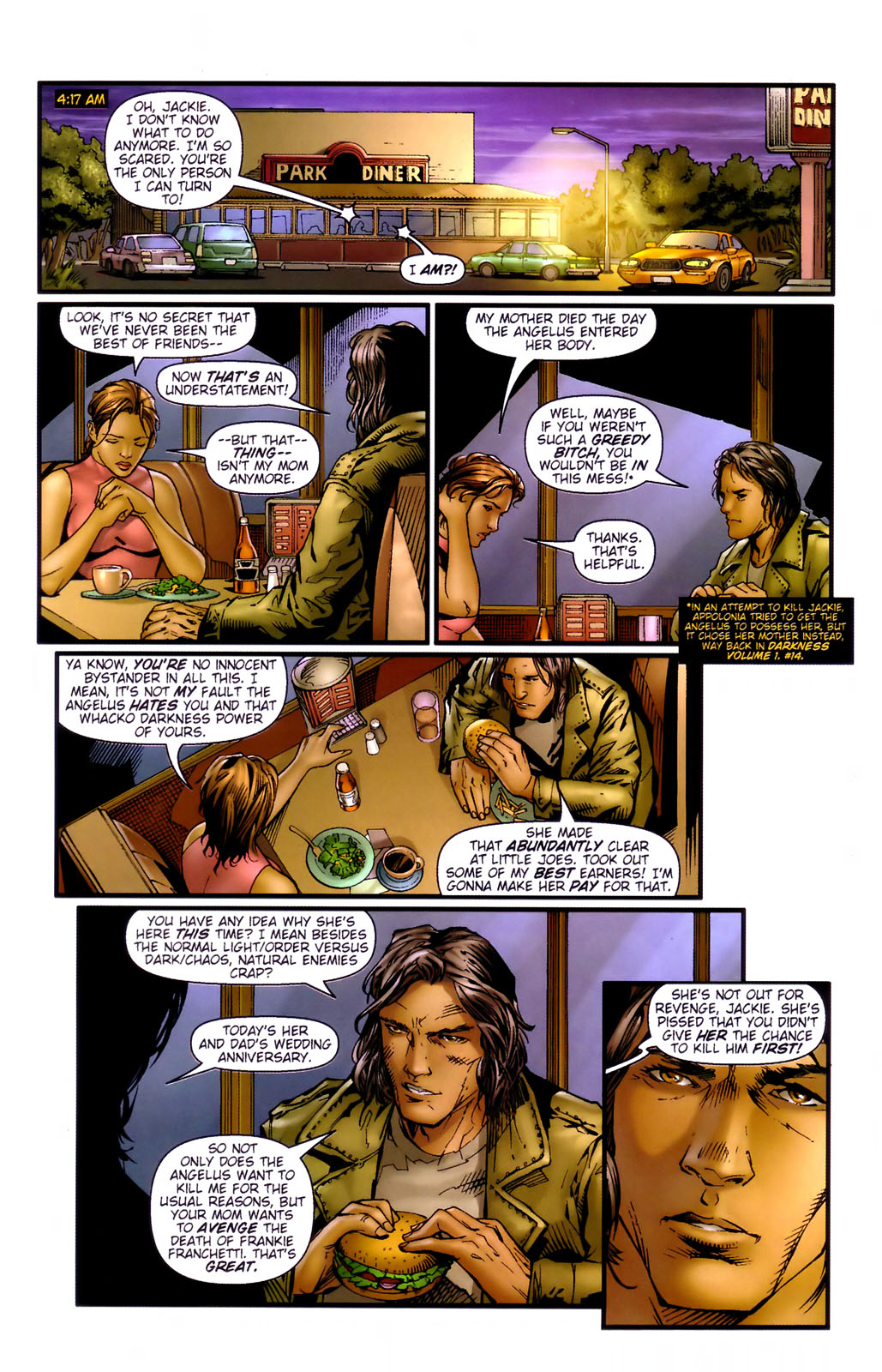 Read online The Darkness (2002) comic -  Issue #23 - 11