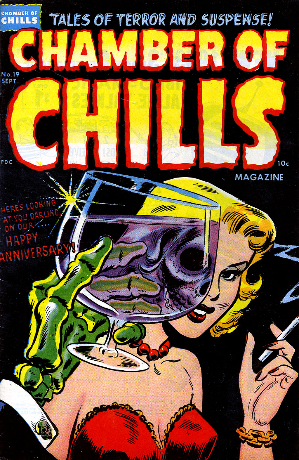 Read online Chamber of Chills (1951) comic -  Issue #19 - 1
