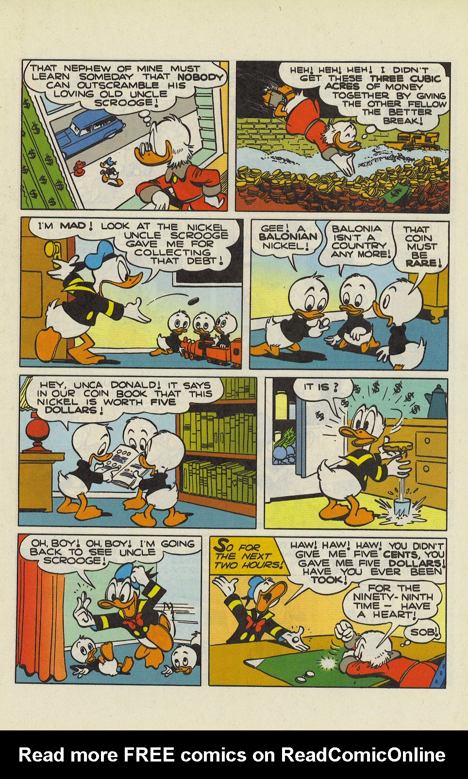 Read online Walt Disney's Uncle Scrooge Adventures comic -  Issue #50 - 8