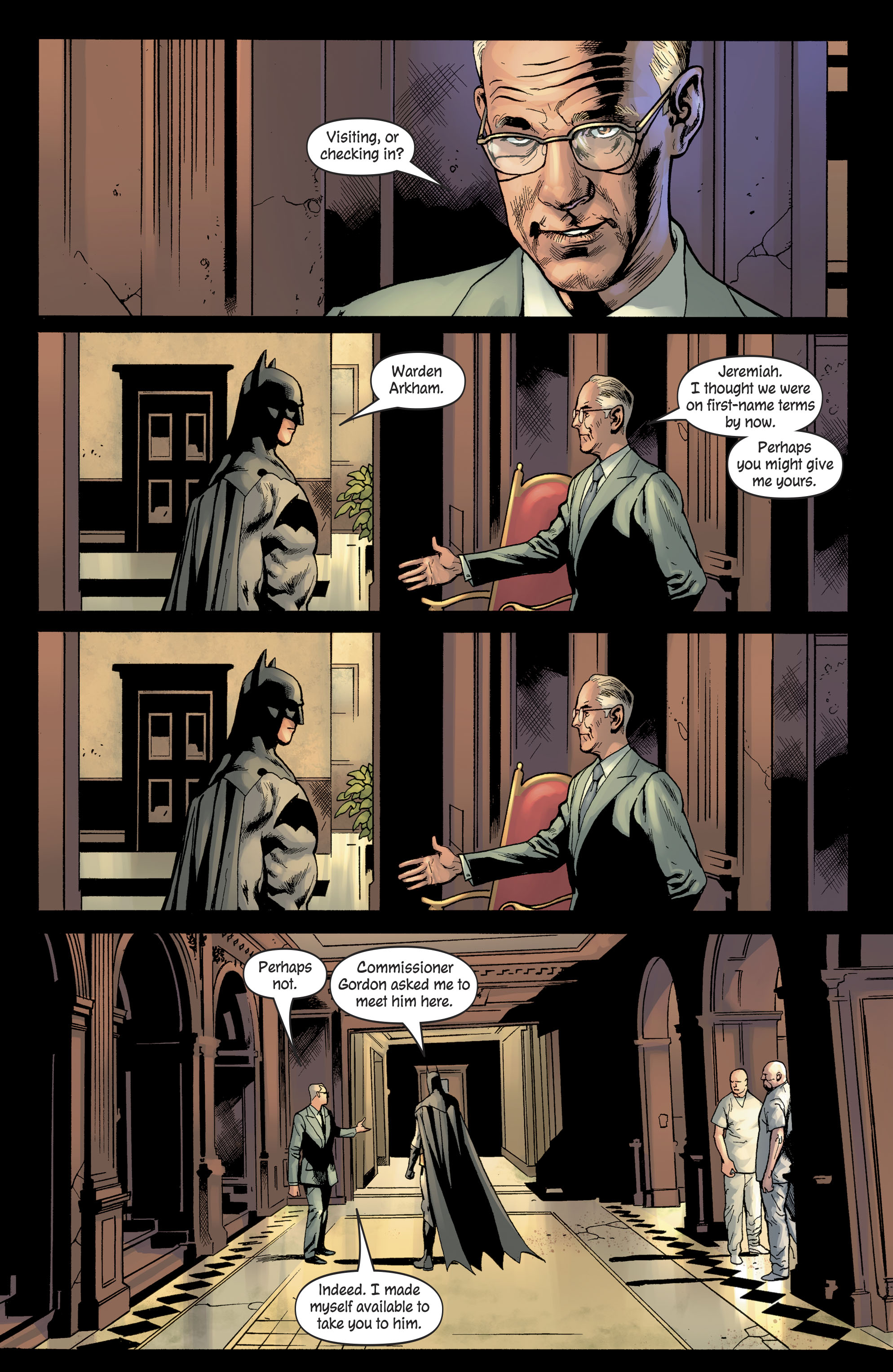 Read online The Batman's Grave comic -  Issue #5 - 7