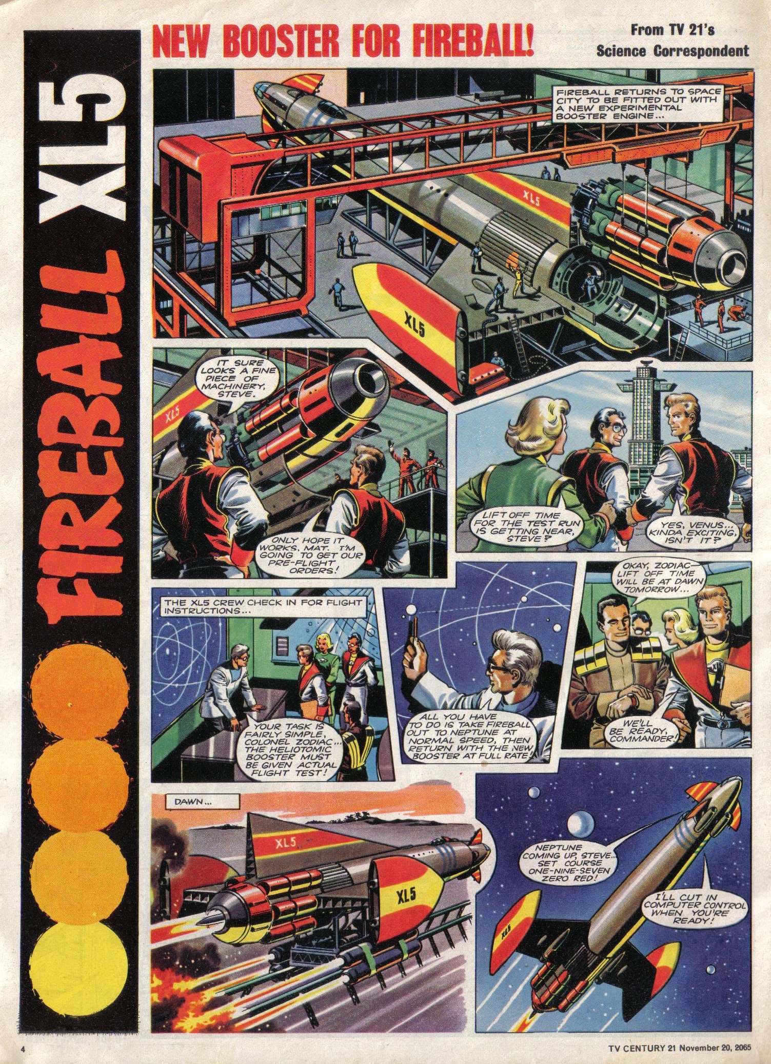 Read online TV Century 21 (TV 21) comic -  Issue #44 - 4