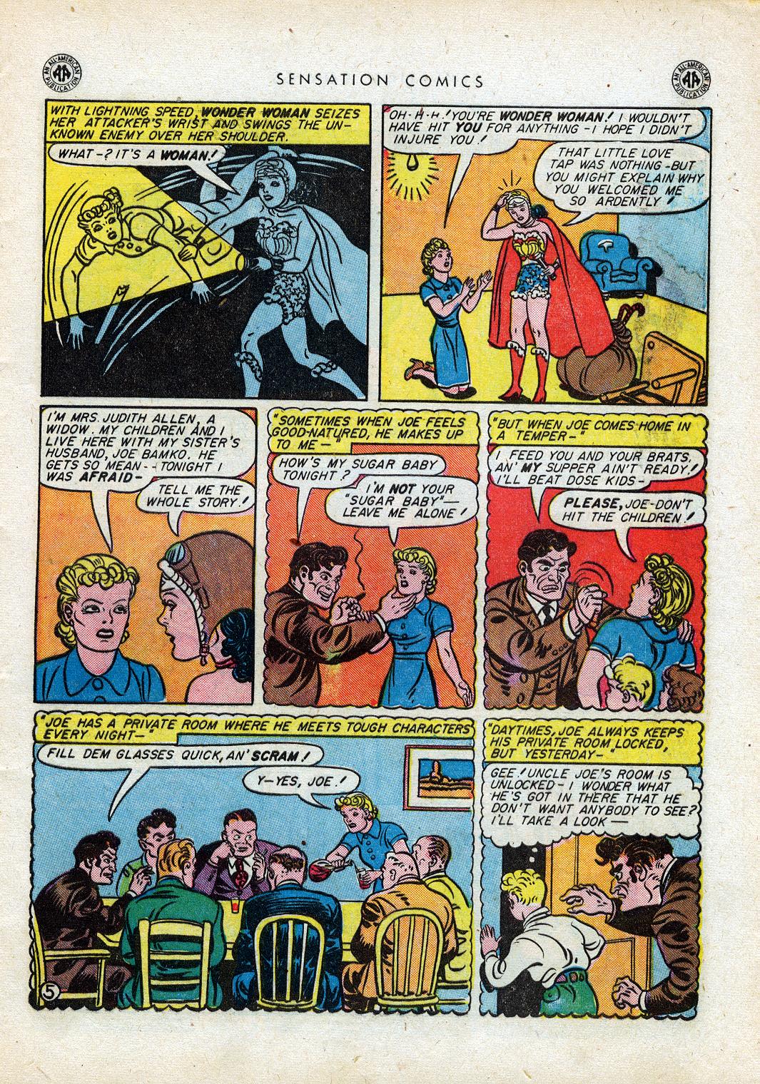 Read online Sensation (Mystery) Comics comic -  Issue #38 - 7