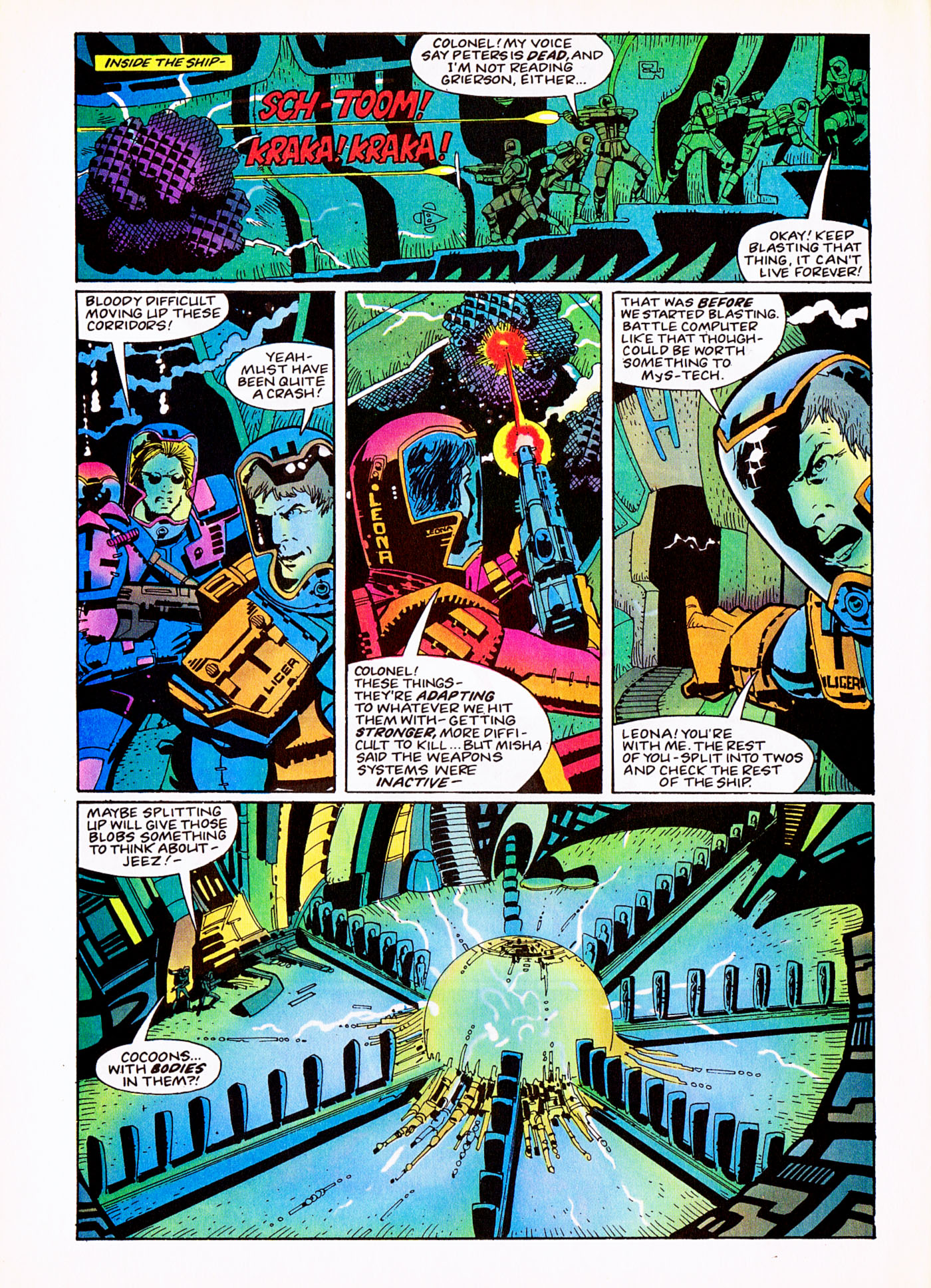 Read online Overkill comic -  Issue #5 - 31