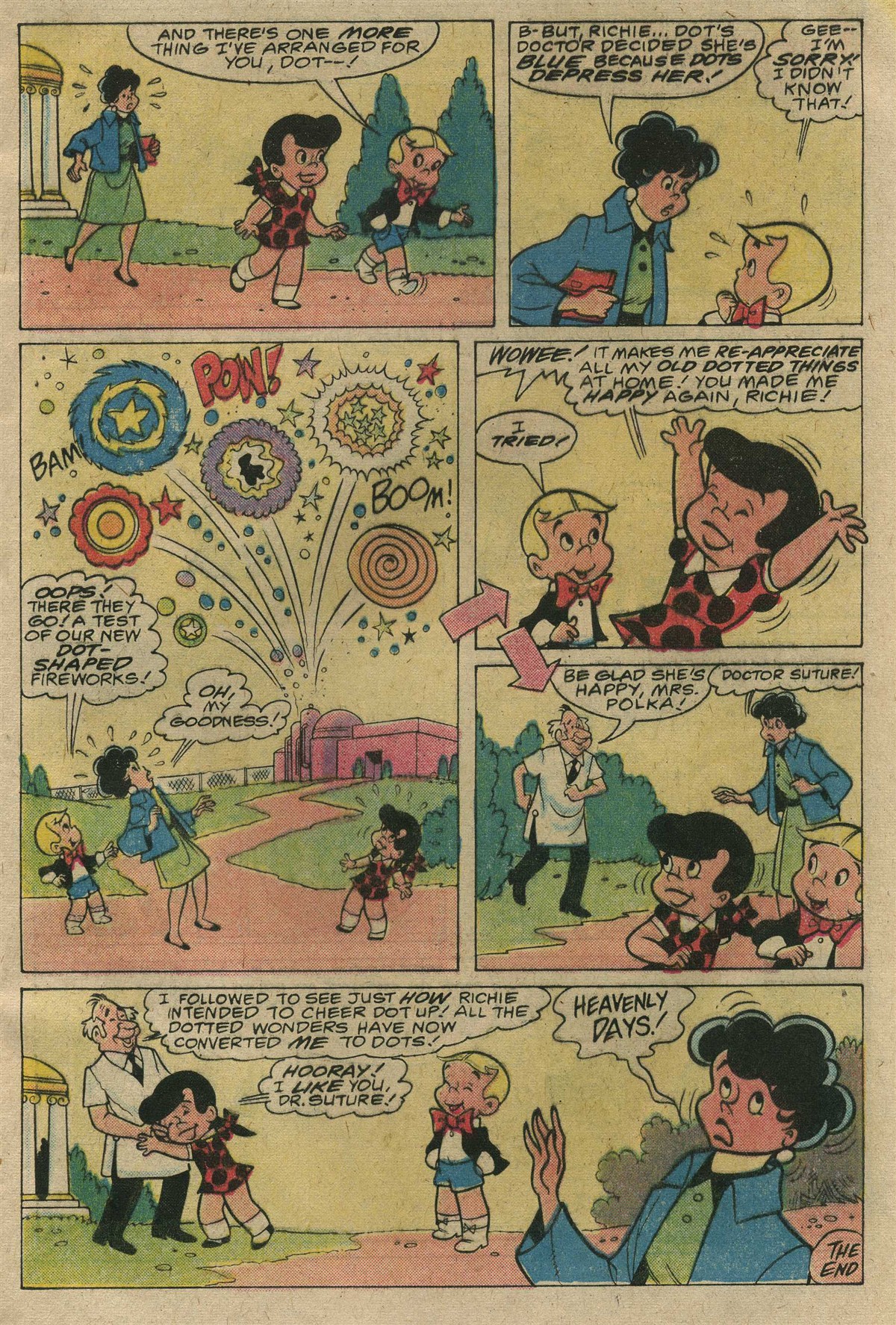Read online Richie Rich & His Girl Friends comic -  Issue #4 - 9