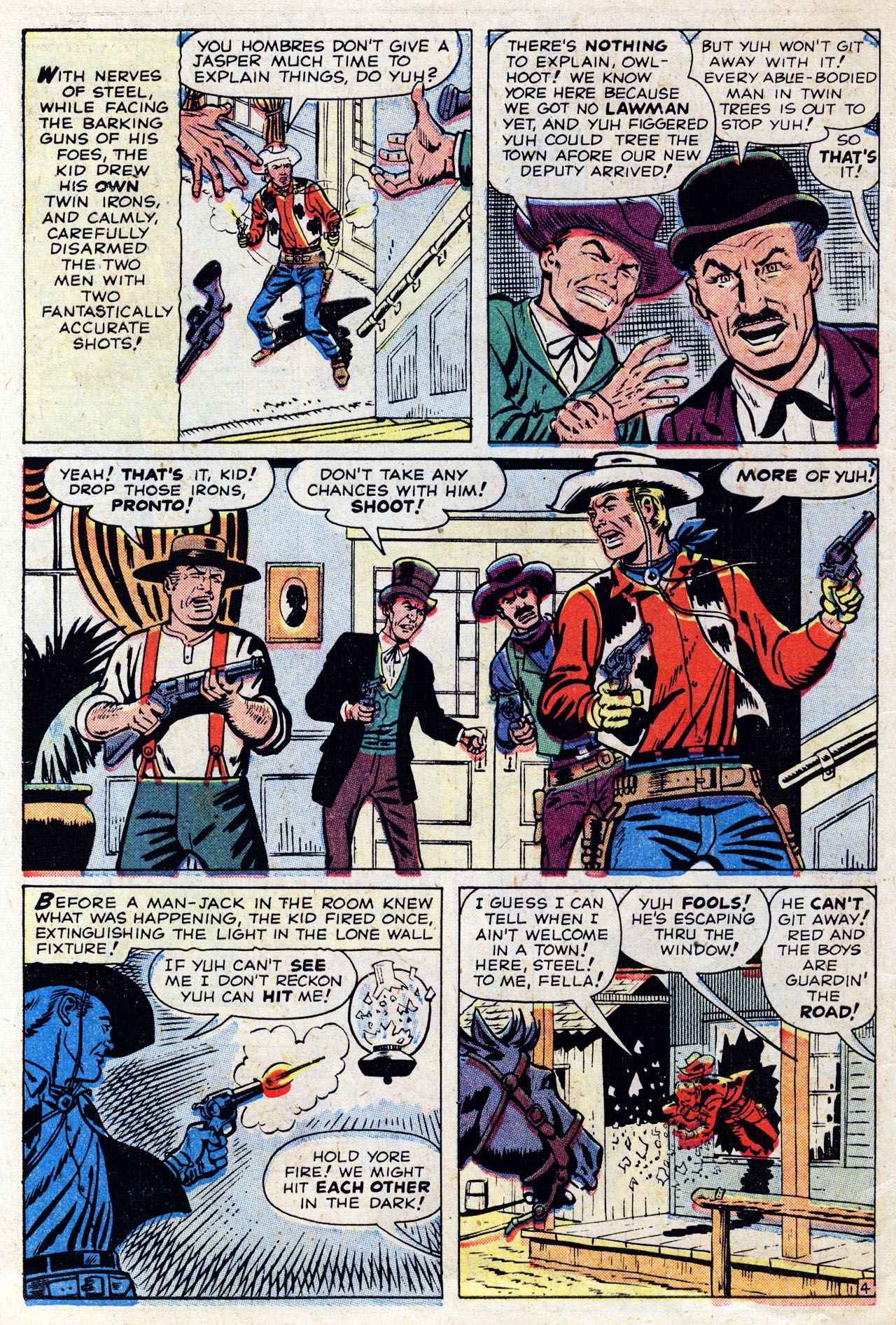 Read online Gunsmoke Western comic -  Issue #57 - 6