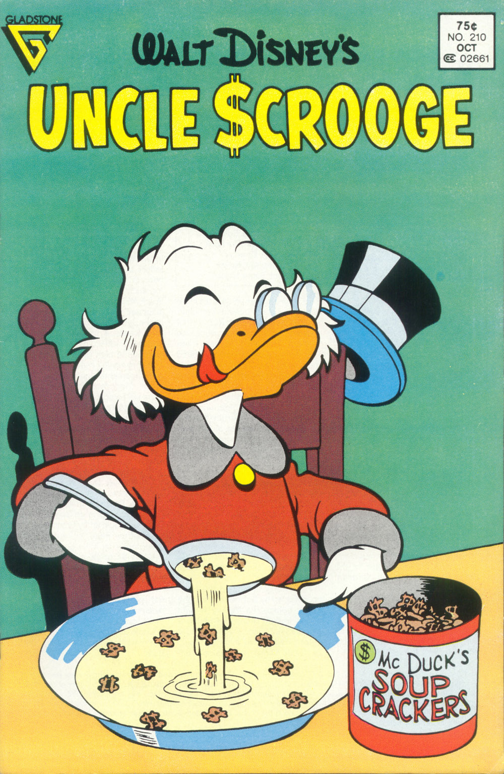 Read online Uncle Scrooge (1953) comic -  Issue #210 - 1