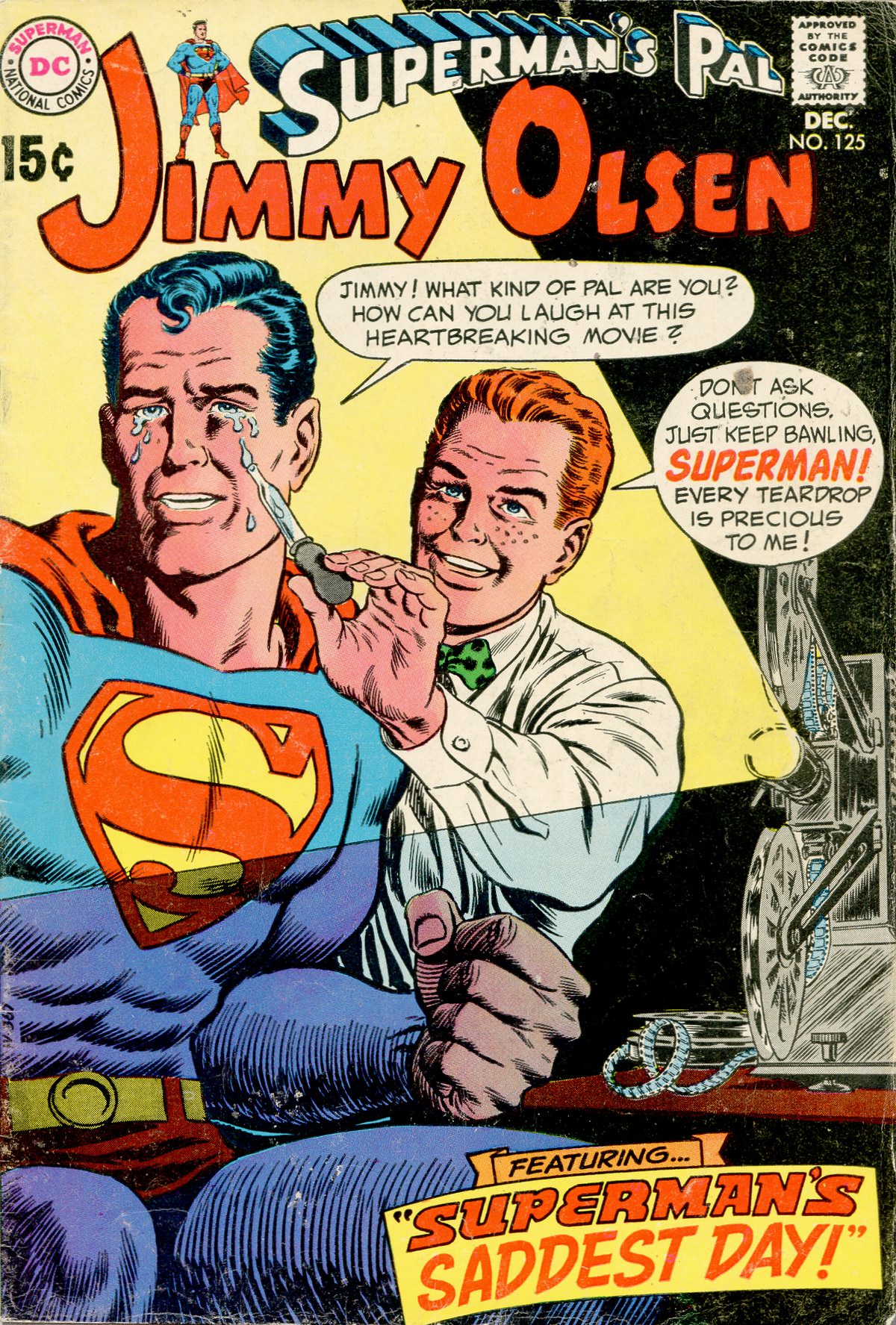 Read online Superman's Pal Jimmy Olsen comic -  Issue #125 - 1