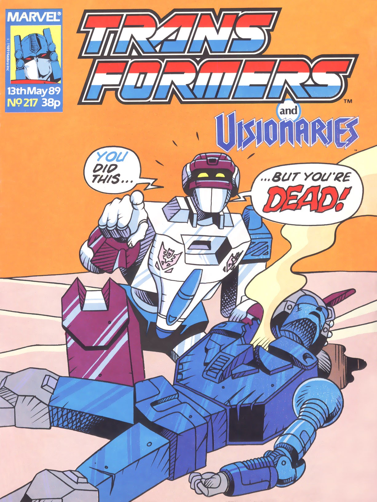 Read online The Transformers (UK) comic -  Issue #217 - 1