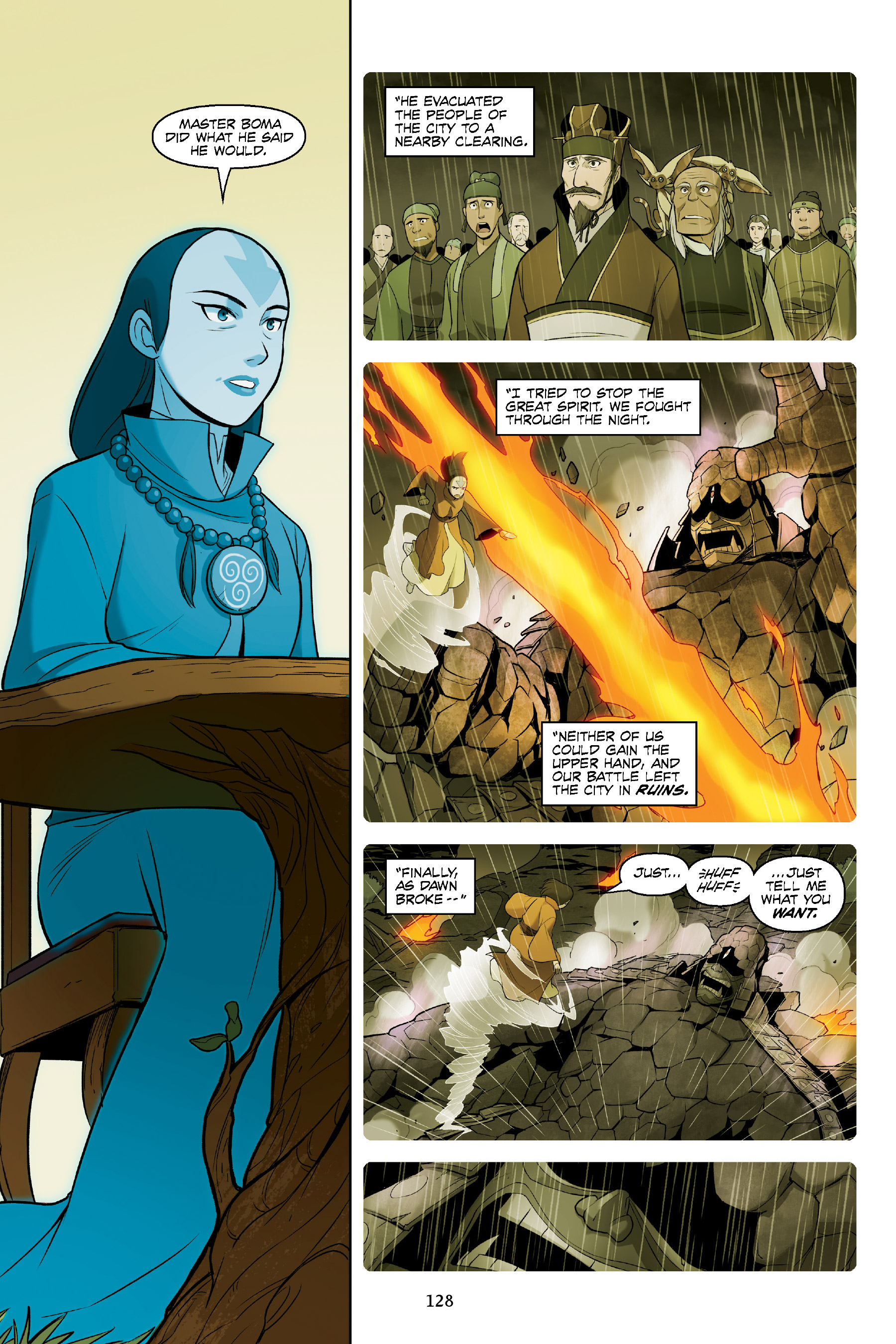 Read online Nickelodeon Avatar: The Last Airbender - The Rift comic -  Issue # _Omnibus (Part 2) - 28
