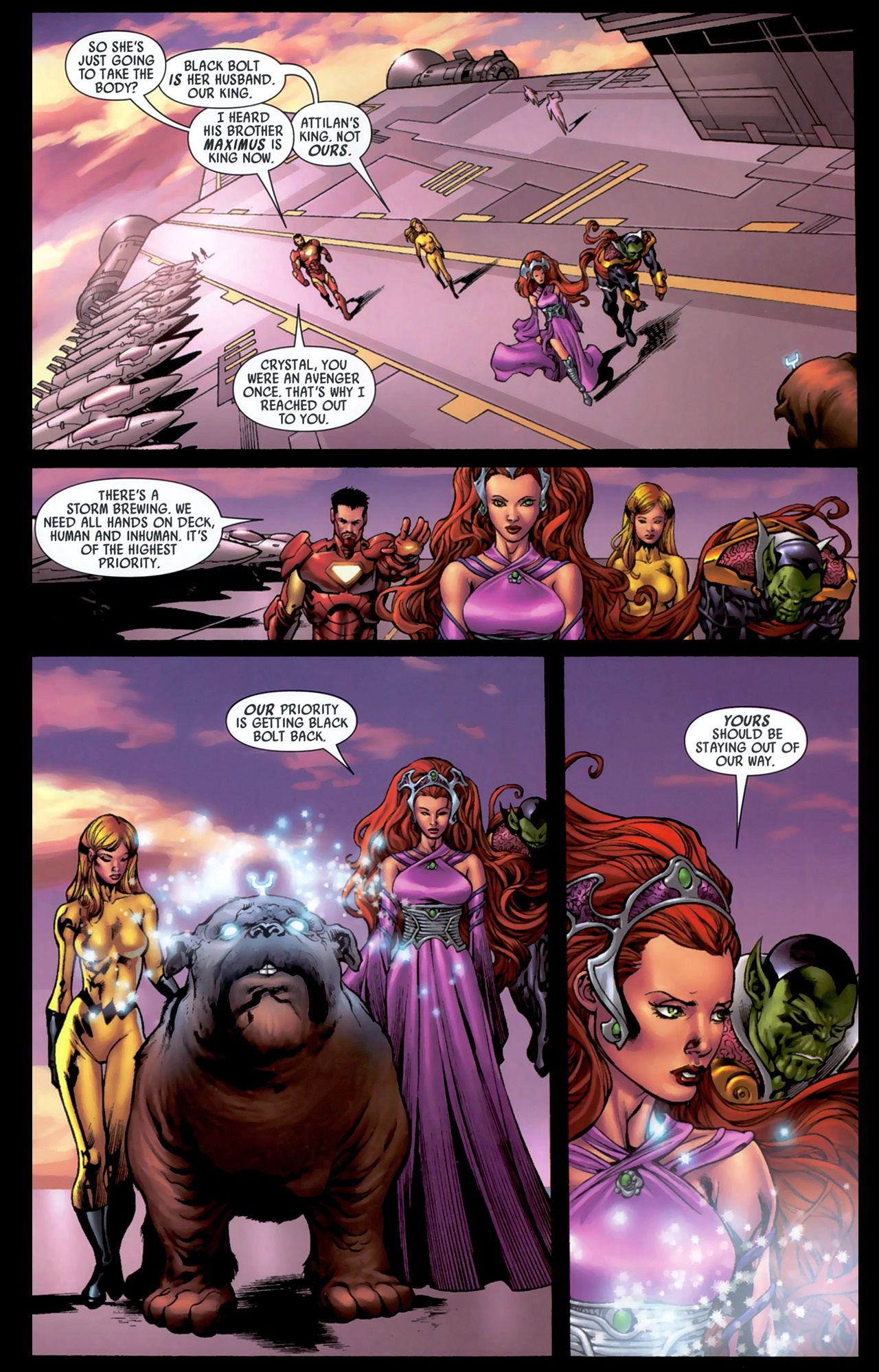 Read online Secret Invasion: Inhumans comic -  Issue #1 - 7