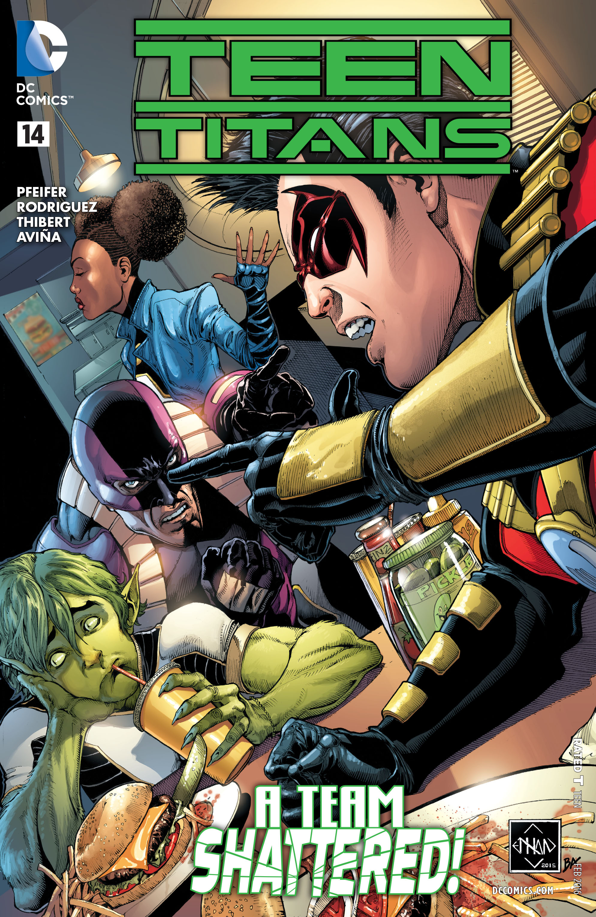 Read online Teen Titans (2014) comic -  Issue #14 - 1