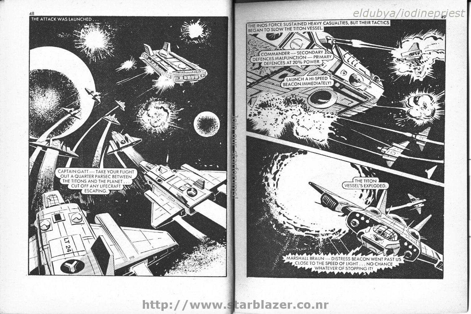 Read online Starblazer comic -  Issue #35 - 26