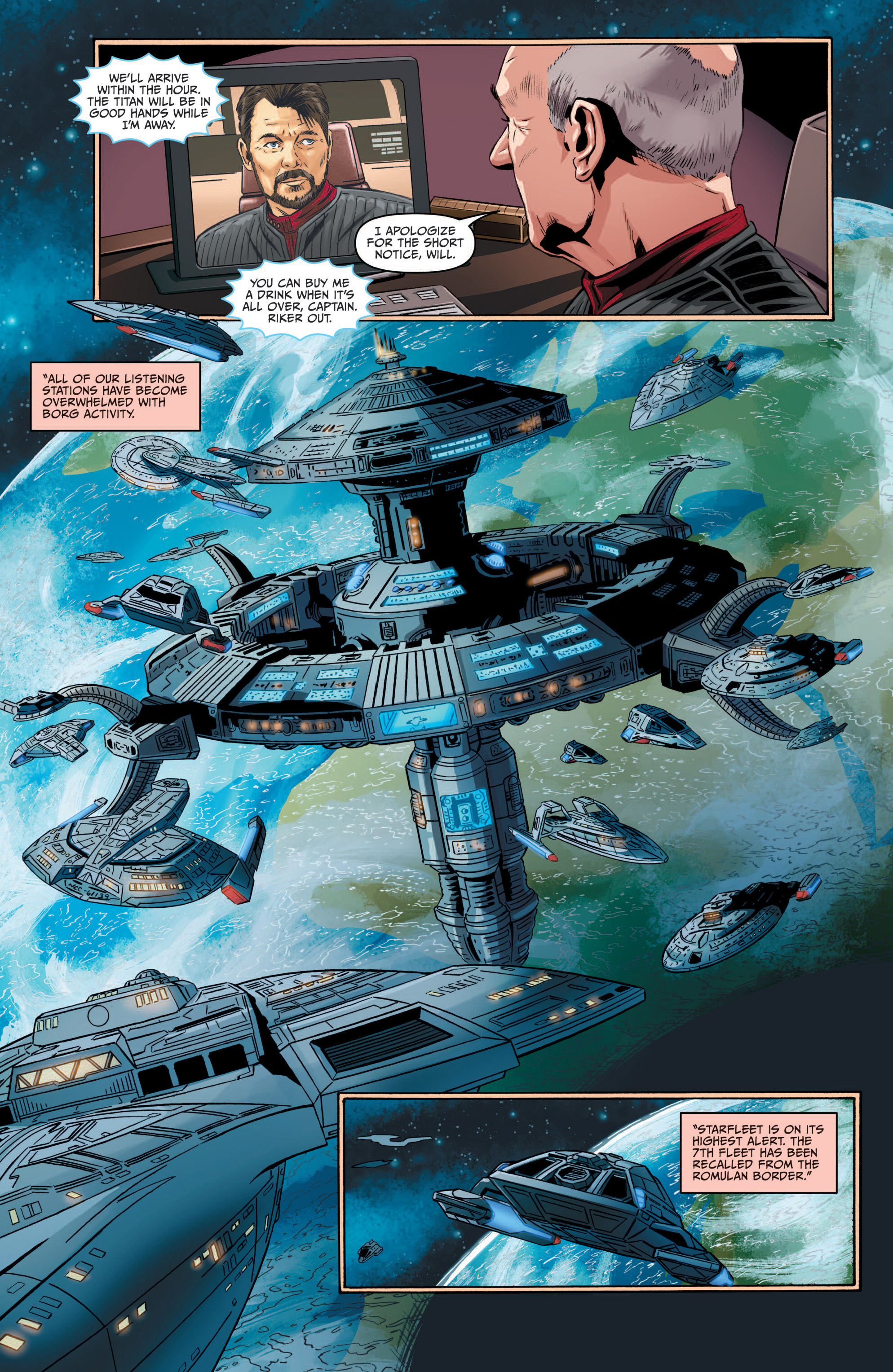 Read online Star Trek: The Next Generation - Hive comic -  Issue #1 - 11