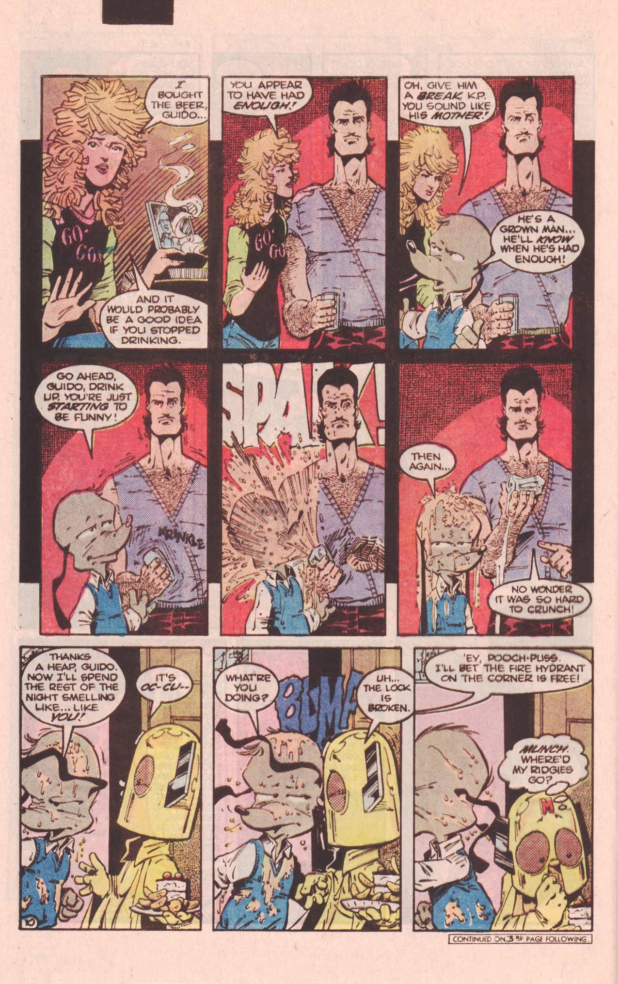 Read online 'Mazing Man comic -  Issue #2 - 22