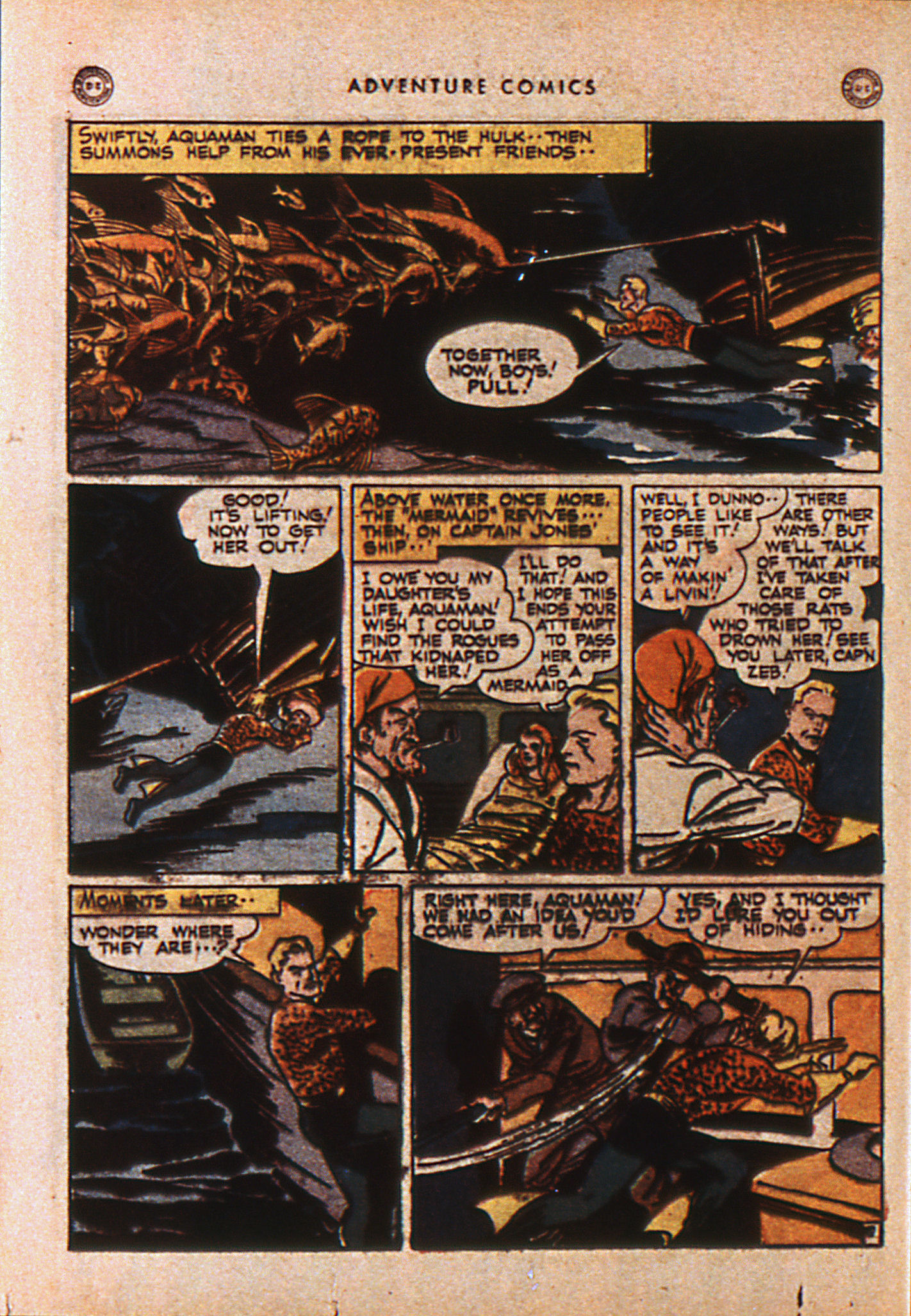 Read online Adventure Comics (1938) comic -  Issue #110 - 37