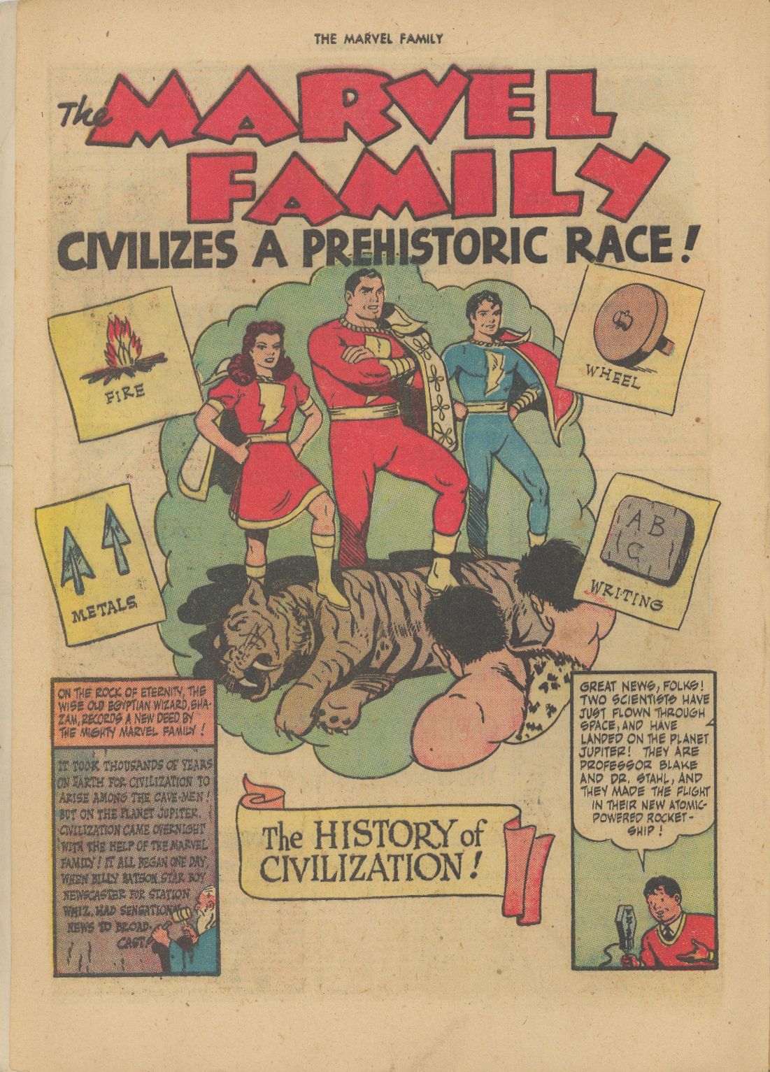 Read online The Marvel Family comic -  Issue #5 - 4