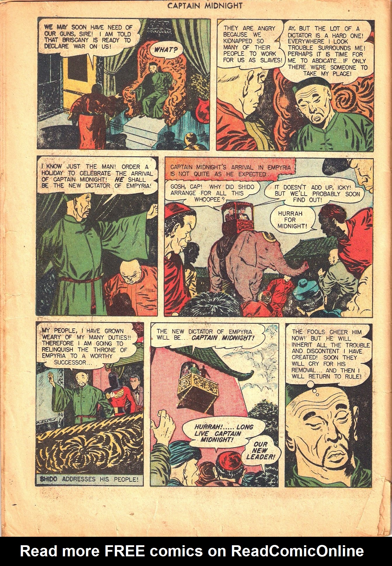 Read online Captain Midnight (1942) comic -  Issue #49 - 33