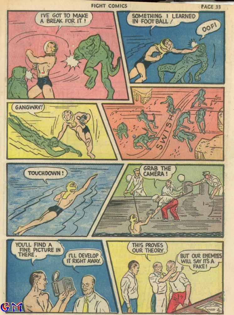 Read online Fight Comics comic -  Issue #5 - 36