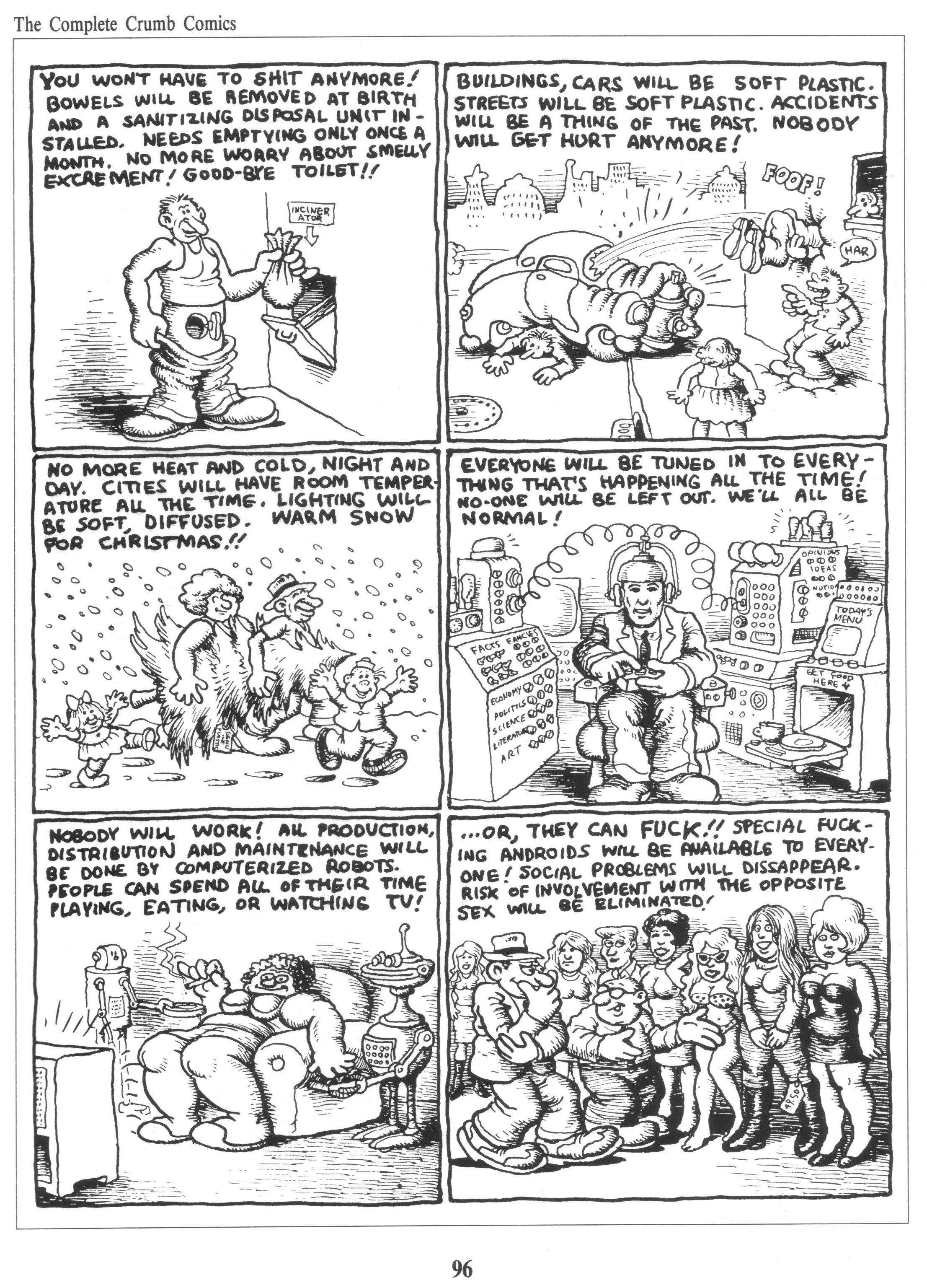 Read online The Complete Crumb Comics comic -  Issue # TPB 4 - 111