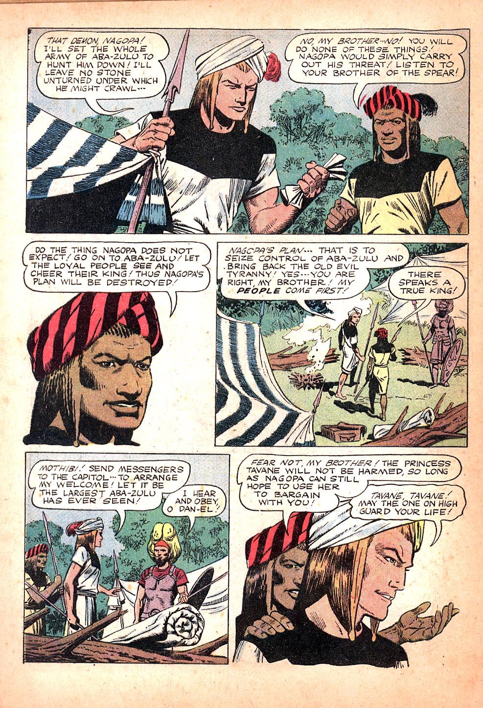 Read online Tarzan (1948) comic -  Issue #69 - 33