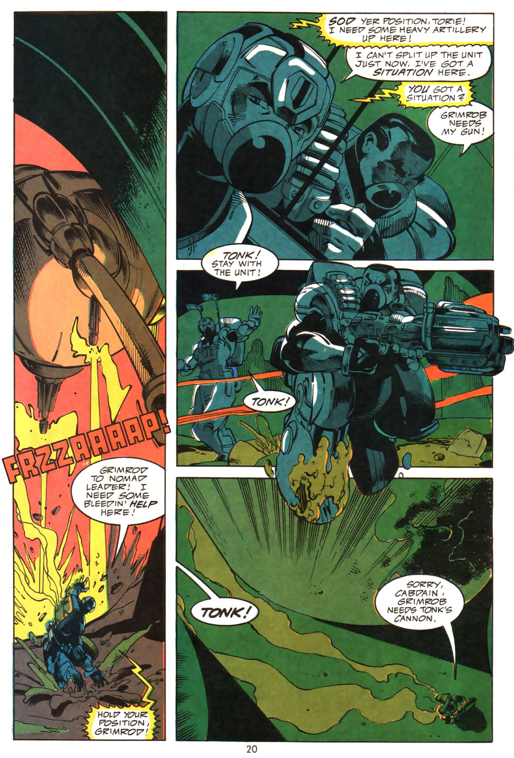 Read online Alien Legion (1987) comic -  Issue #15 - 23