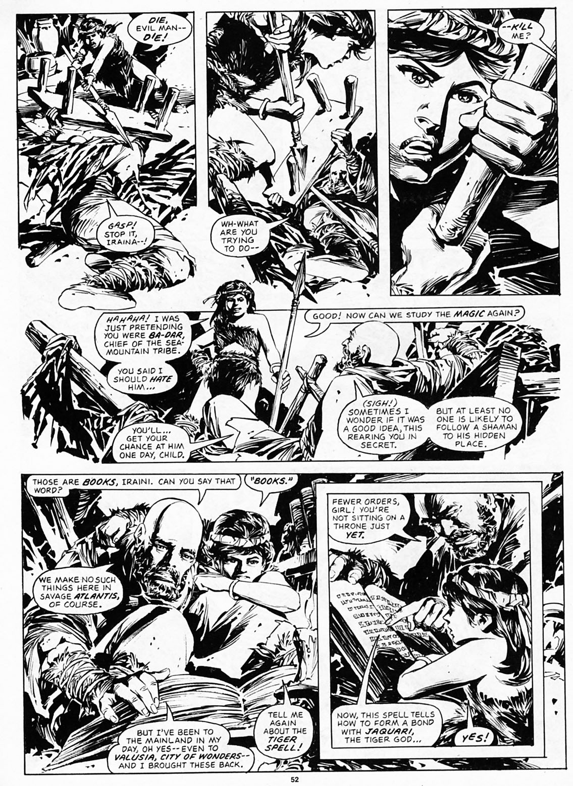 Read online The Savage Sword Of Conan comic -  Issue #191 - 54